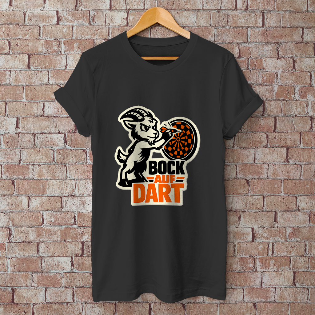Bock auf Dart - Herren T-Shirt