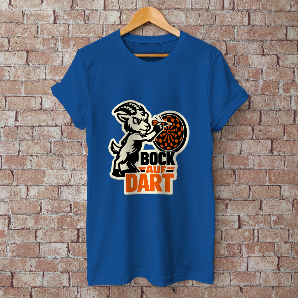 Bock auf Dart - Herren T-Shirt