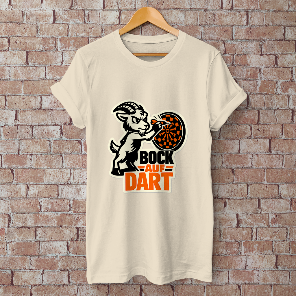 Bock auf Dart - Herren T-Shirt