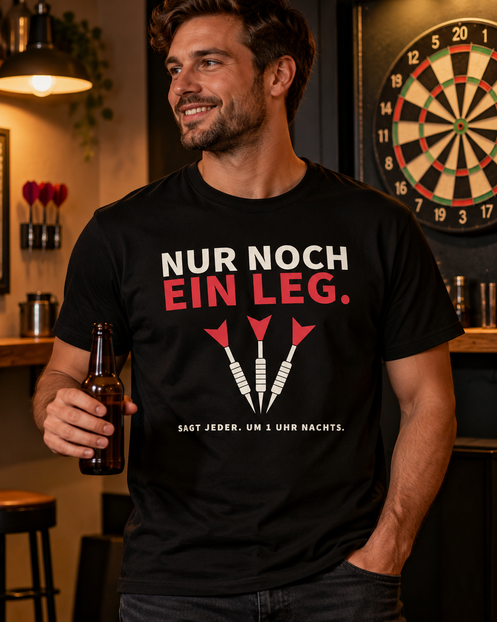 Noch ein Leg - Herren T-Shirt