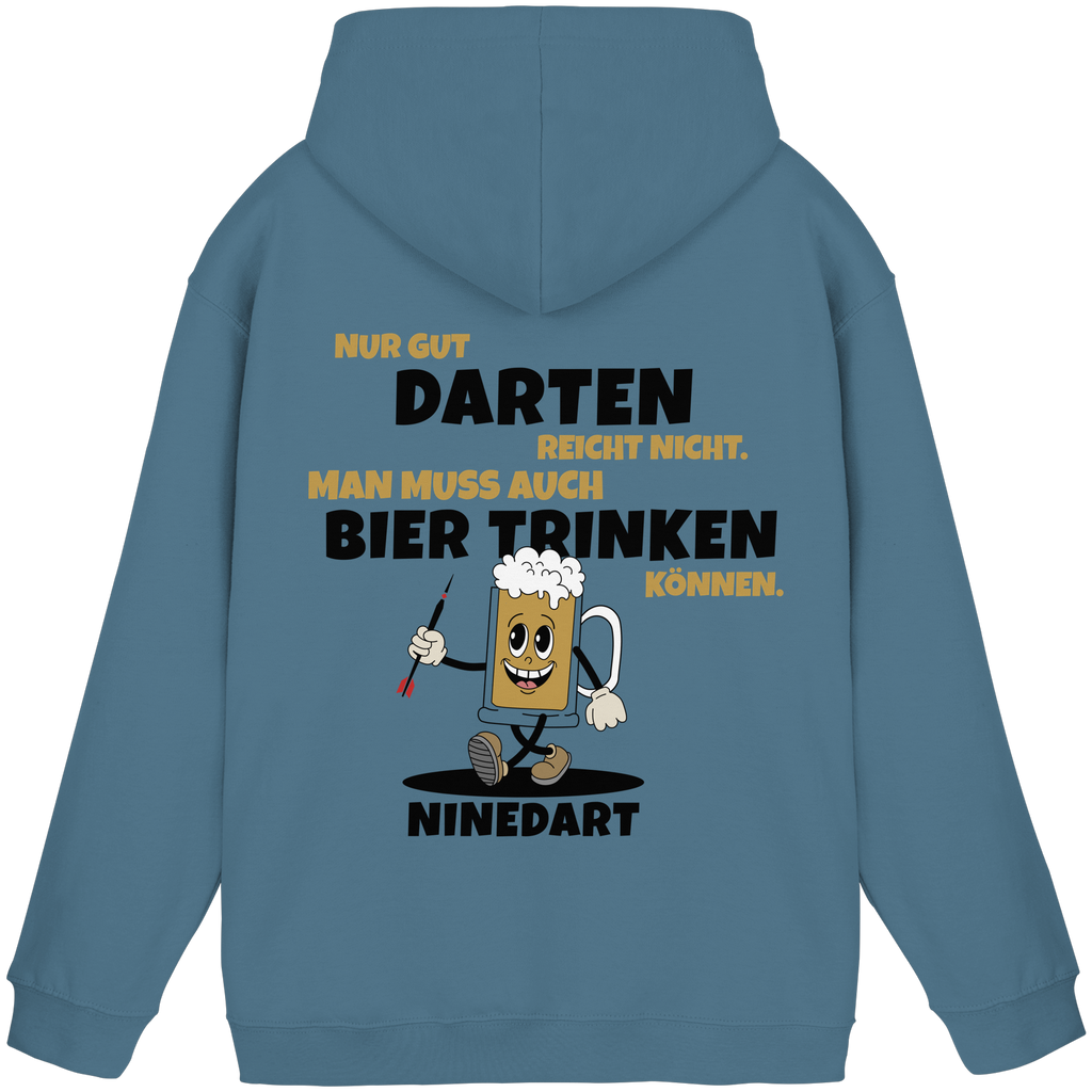 Nur gut Darten reicht nicht  - Basic Unisex Hoodie