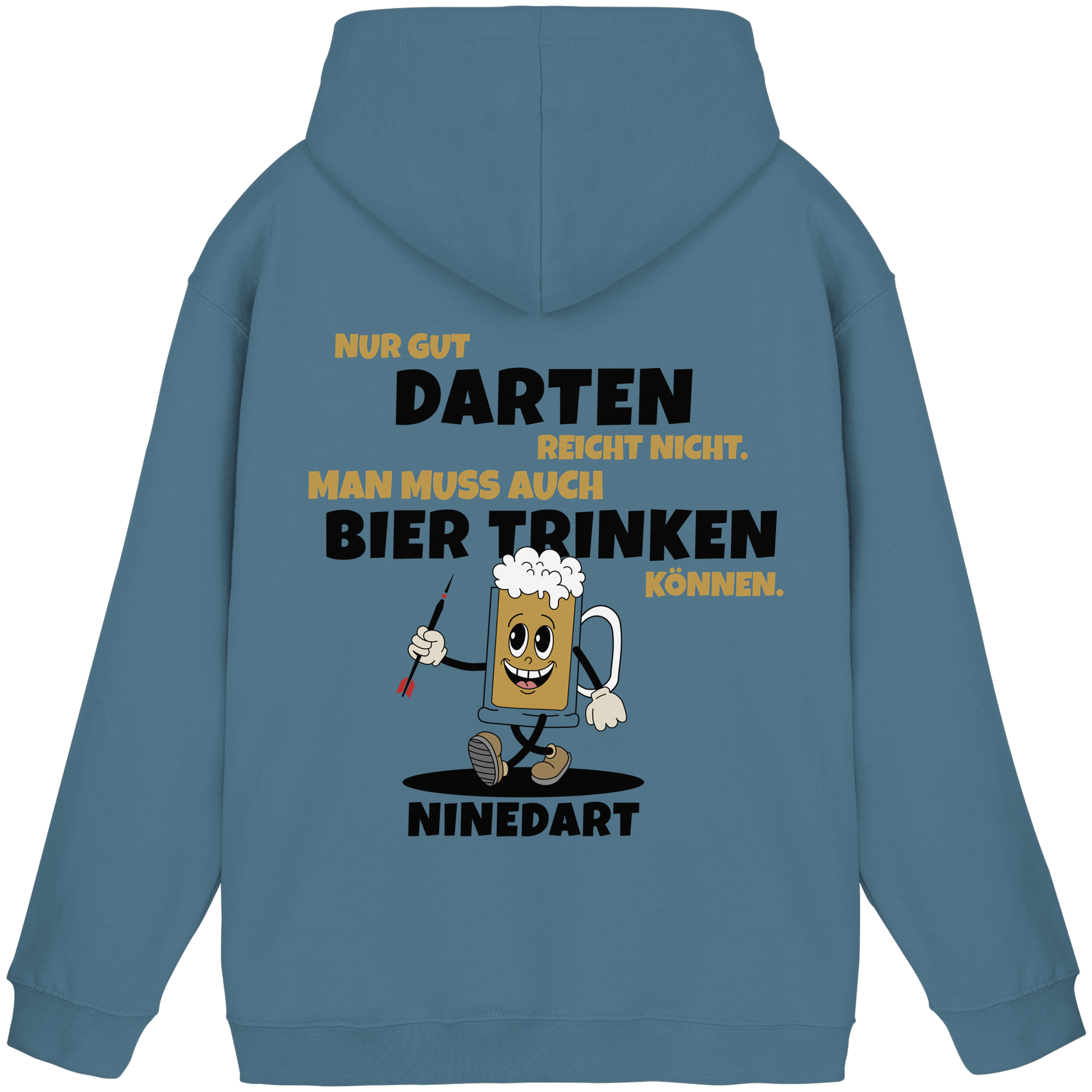 Nur gut Darten reicht nicht  - Basic Unisex Hoodie