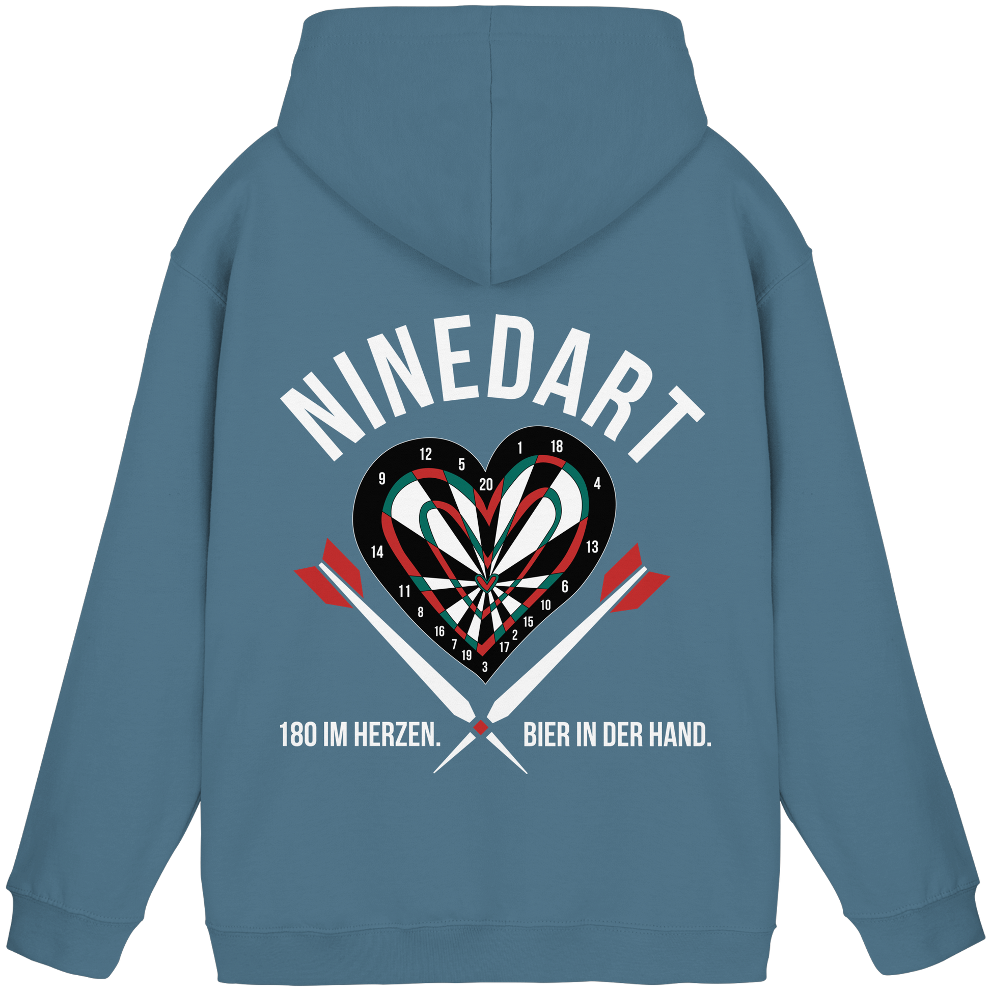 NINEDART – 180 im Herzen. - Hoodie