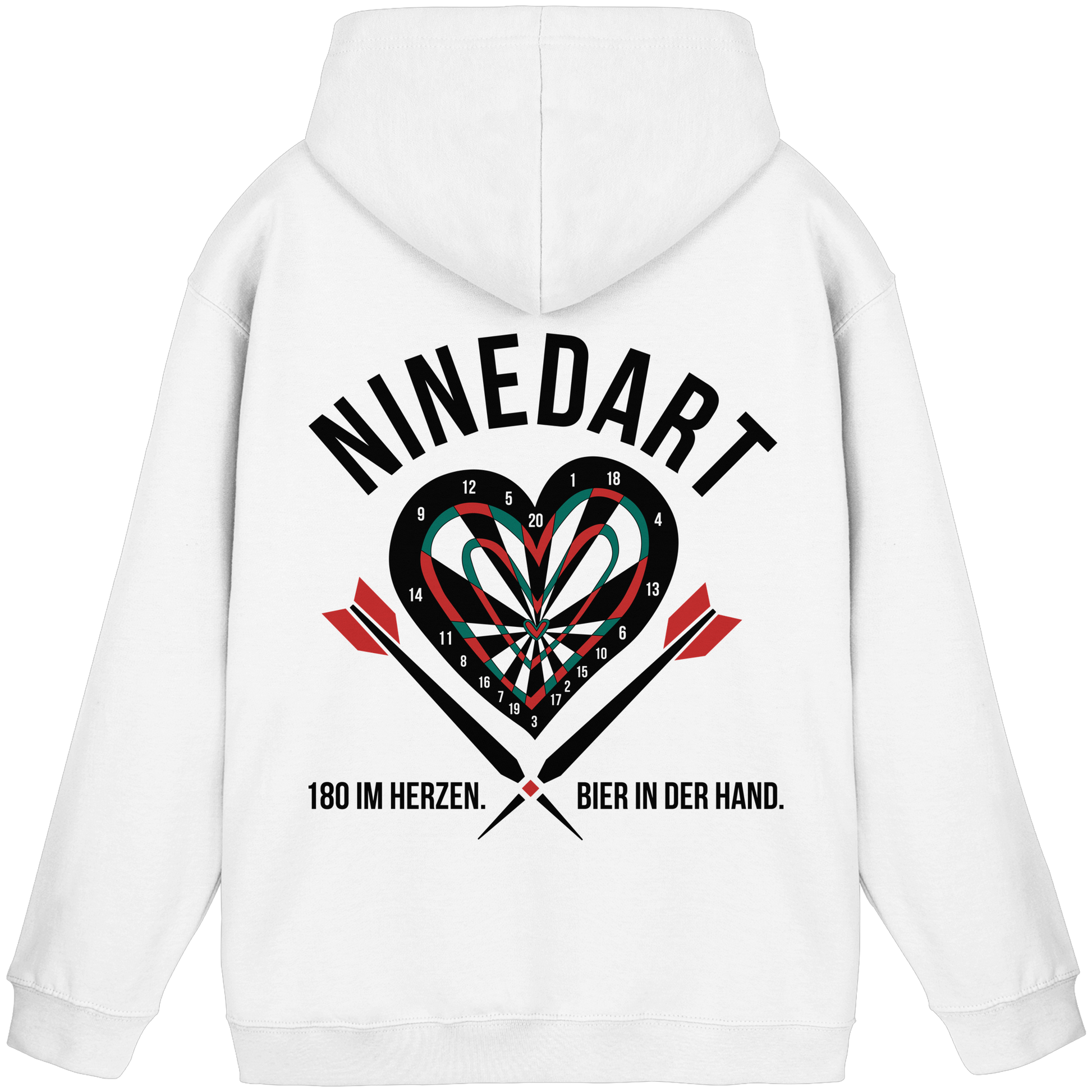 NINEDART – 180 im Herzen. - Basic Unisex Hoodie