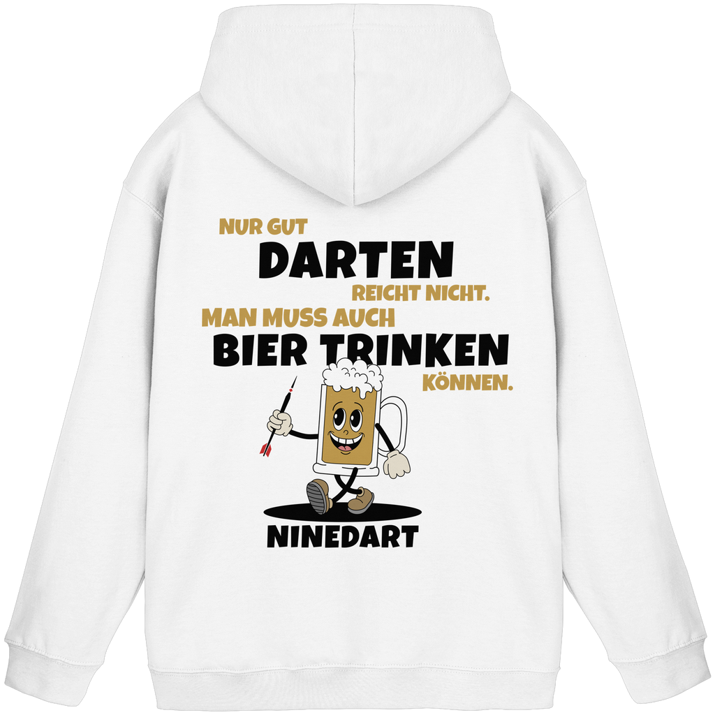 Nur gut Darten reicht nicht  - Basic Unisex Hoodie