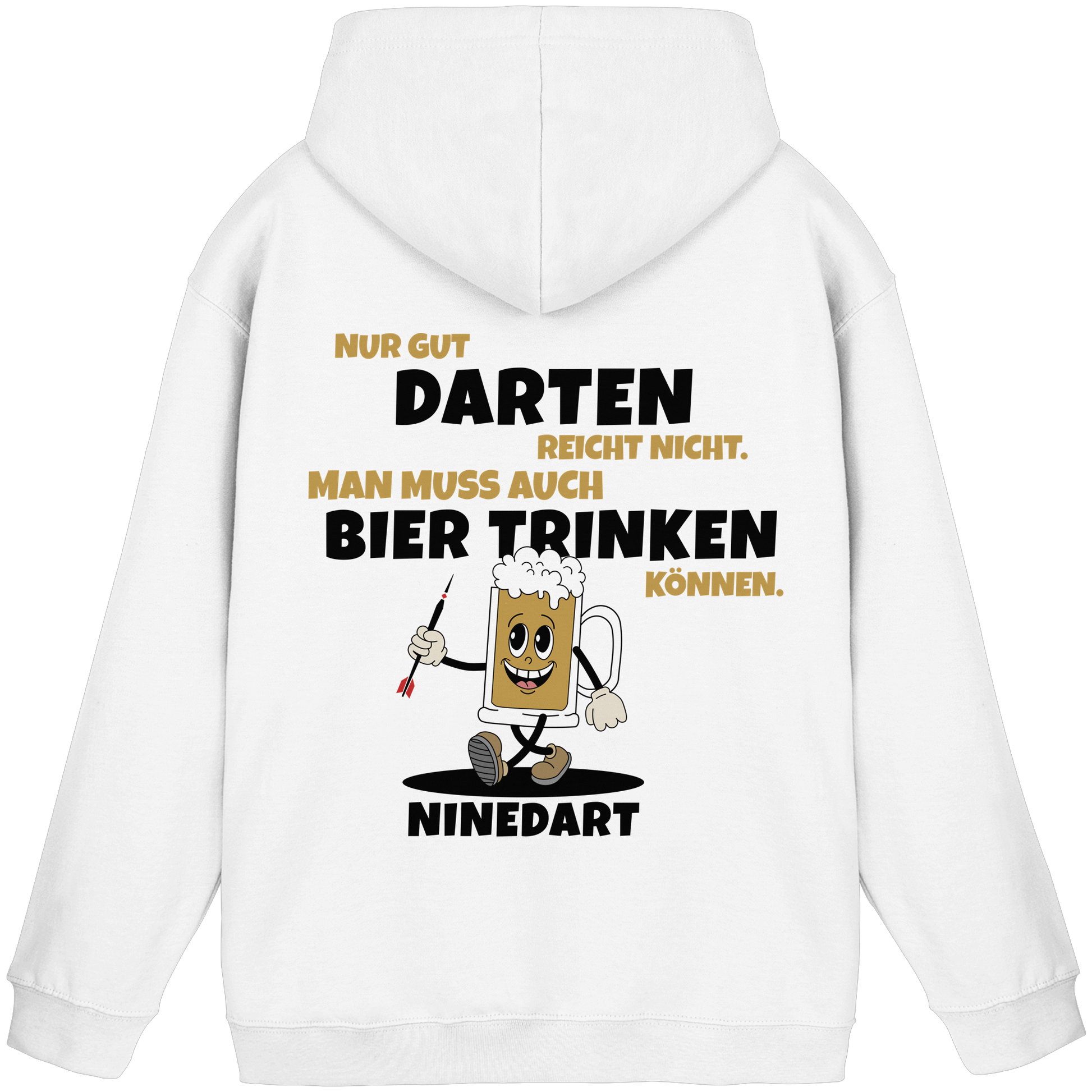 Nur gut Darten reicht nicht  - Basic Unisex Hoodie