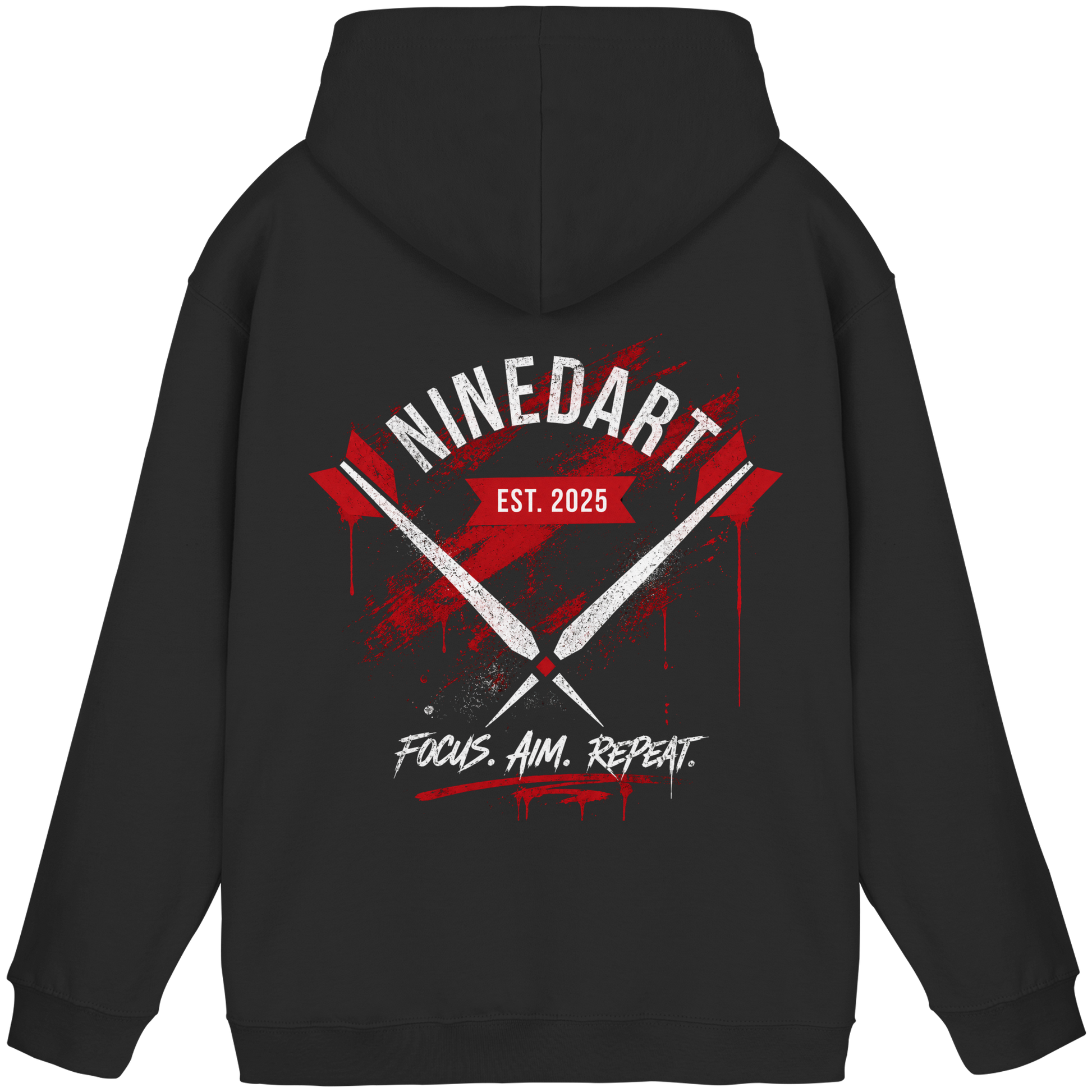 NINEDART – Focus. Aim. Repeat. - Basic Unisex Hoodie