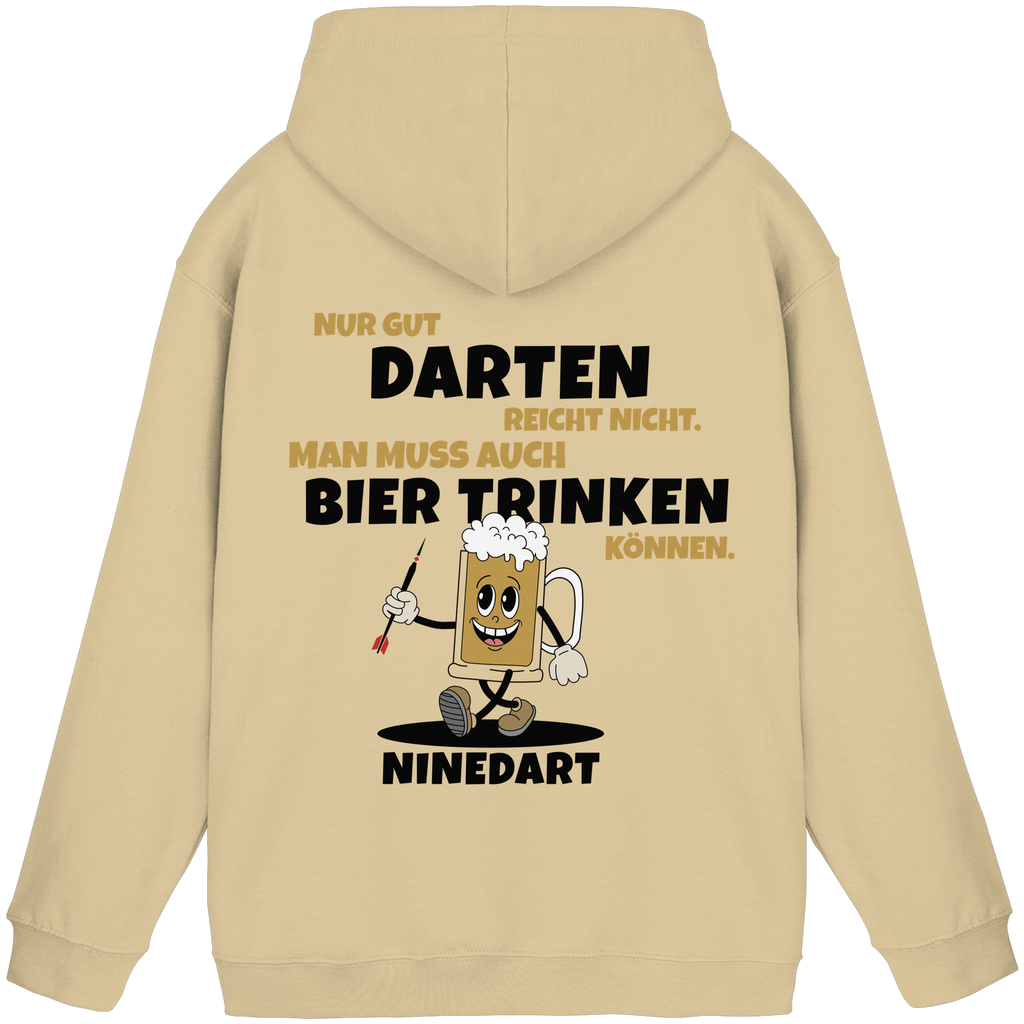 Nur gut Darten reicht nicht  - Basic Unisex Hoodie