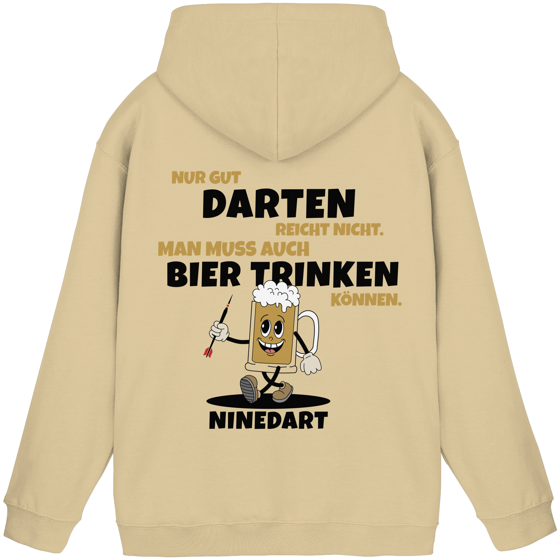 Nur gut Darten reicht nicht  - Basic Unisex Hoodie