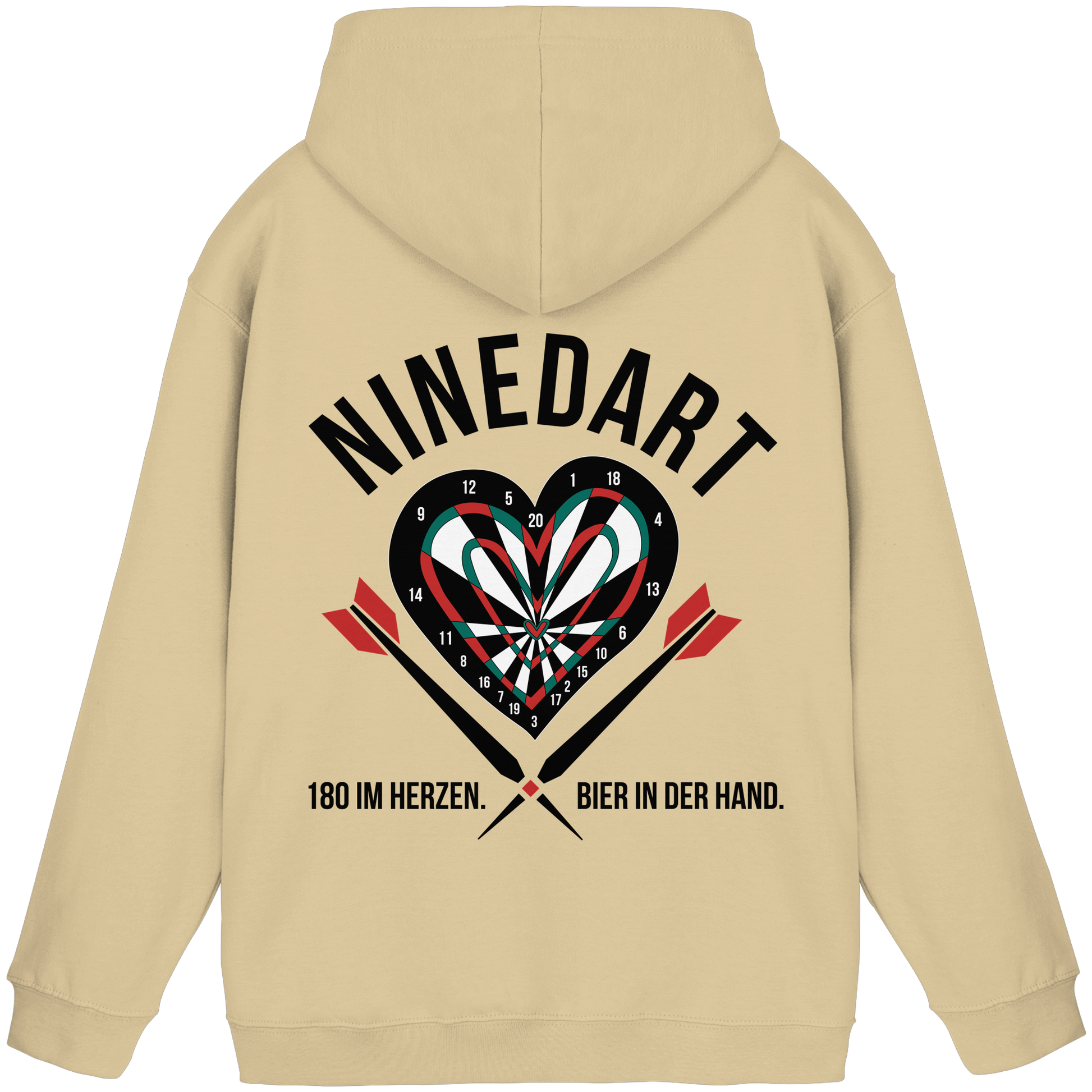 NINEDART – 180 im Herzen. - Basic Unisex Hoodie