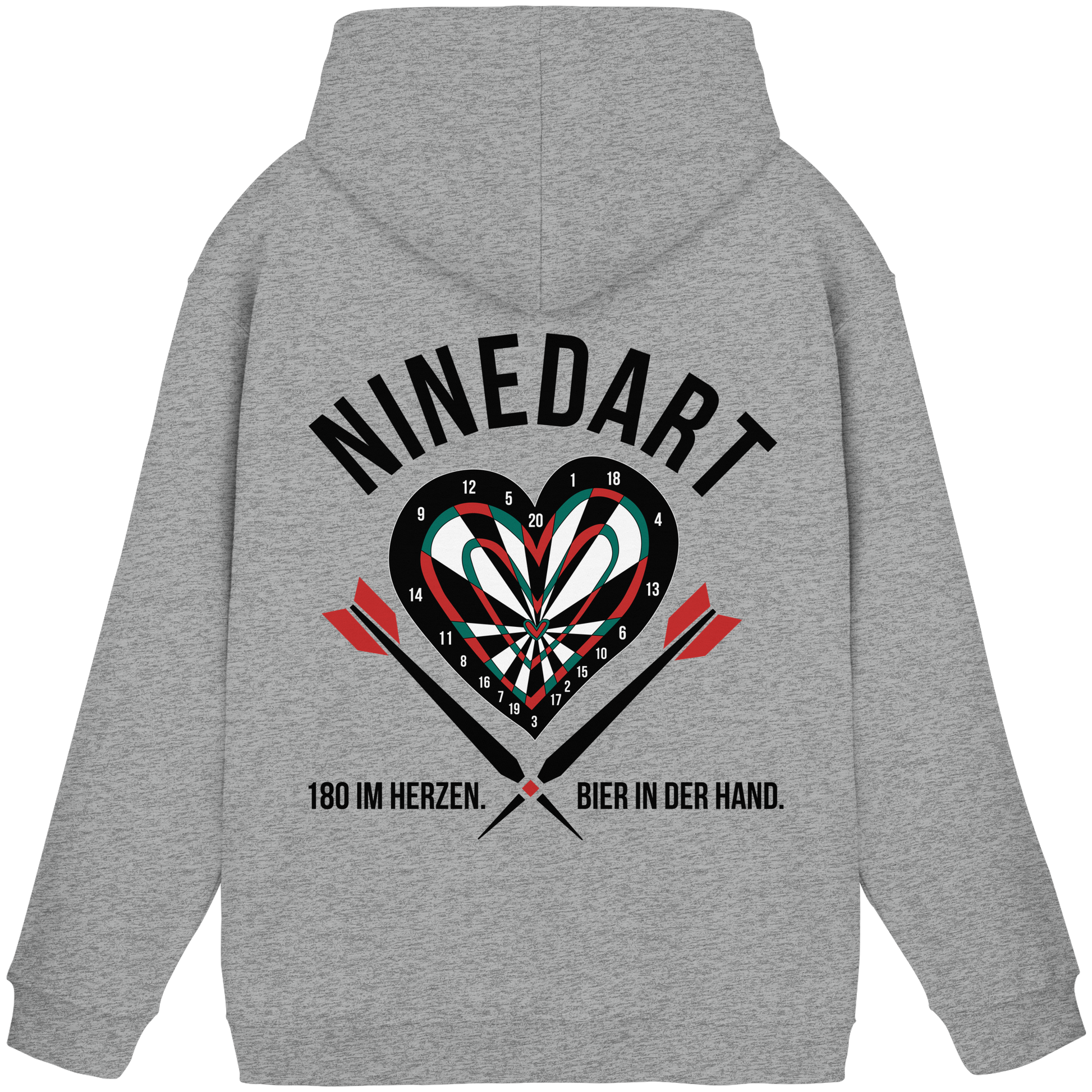NINEDART – 180 im Herzen. - Basic Unisex Hoodie