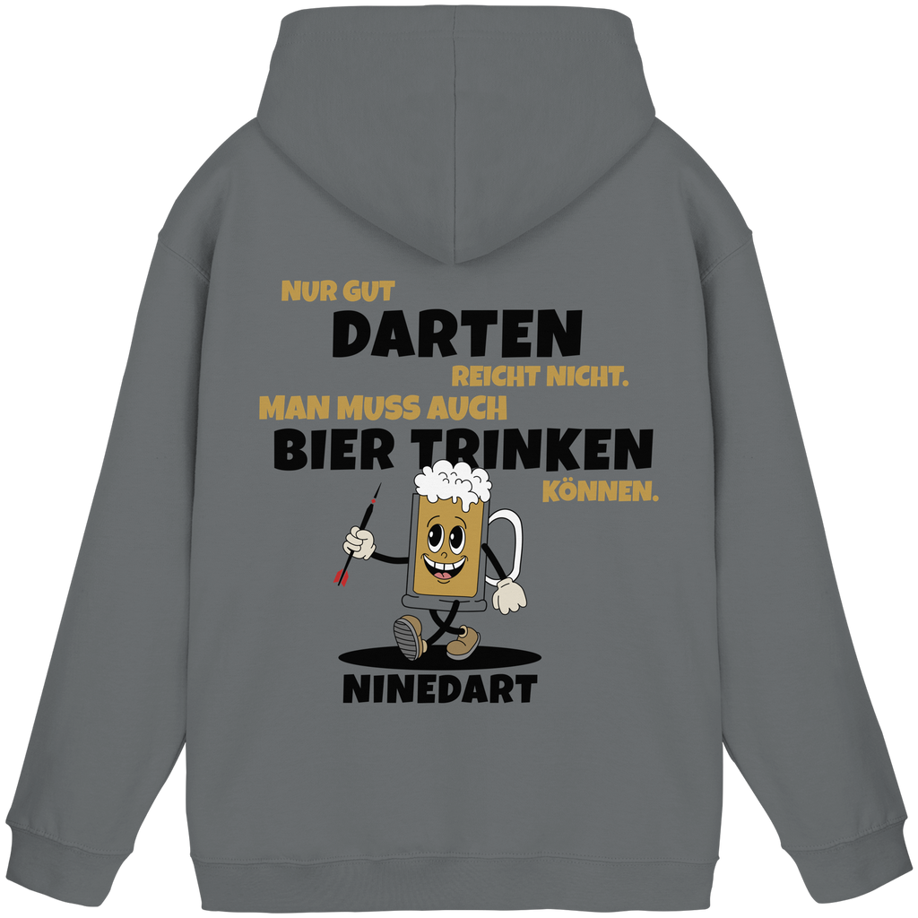 Nur gut Darten reicht nicht  - Basic Unisex Hoodie