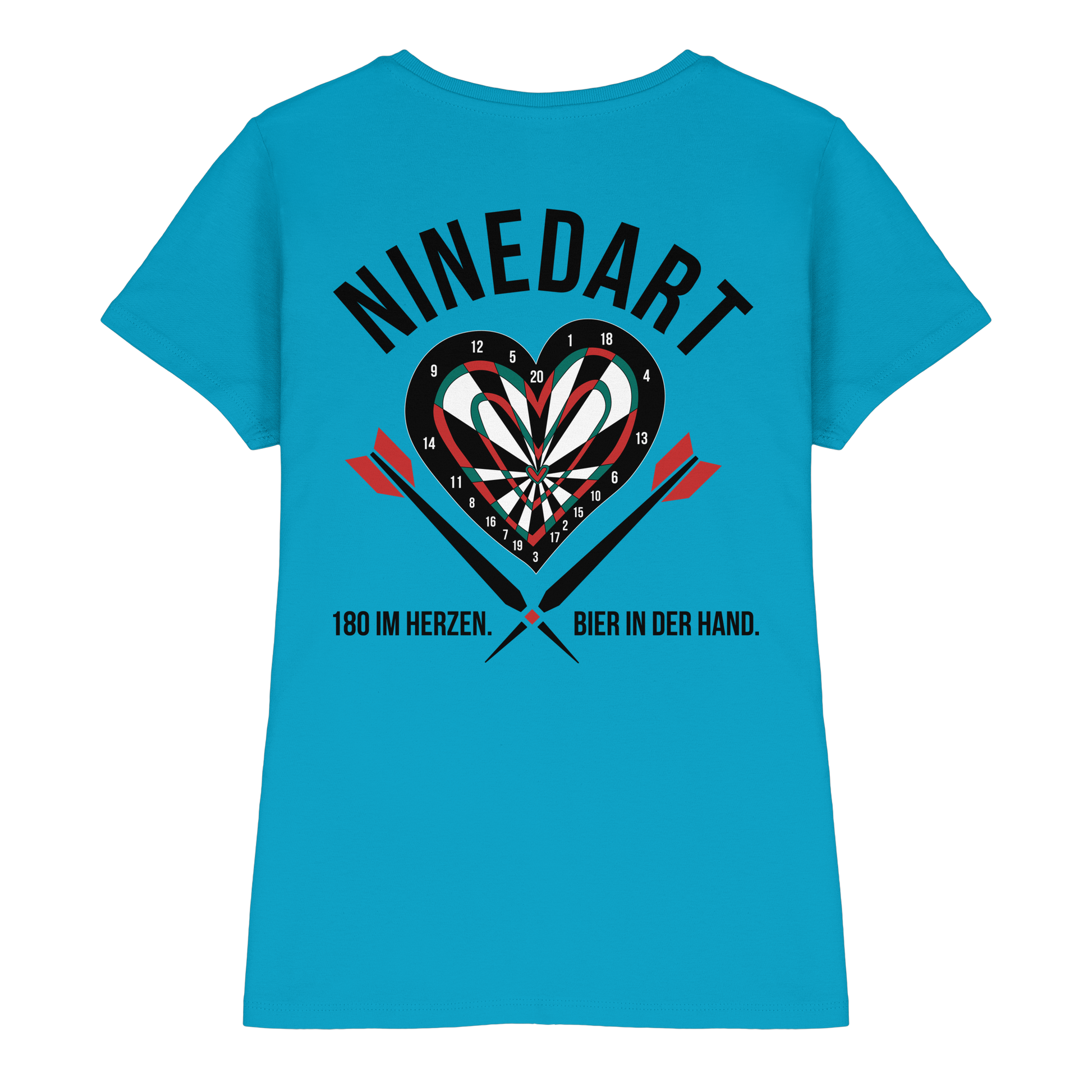 NINEDART – 180 im Herzen. - Ladies Premium Shirt