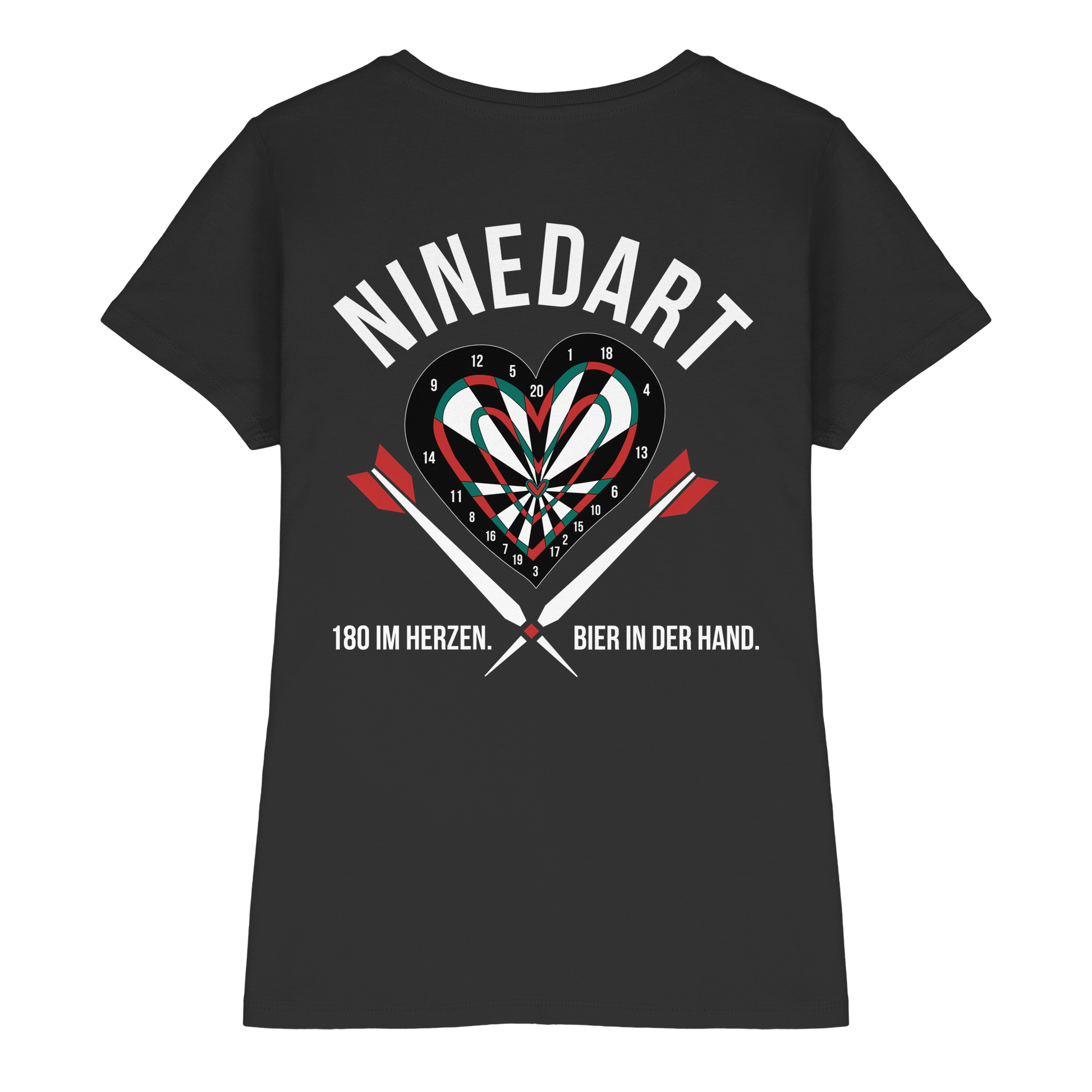 NINEDART – 180 im Herzen. - Ladies Premium Shirt
