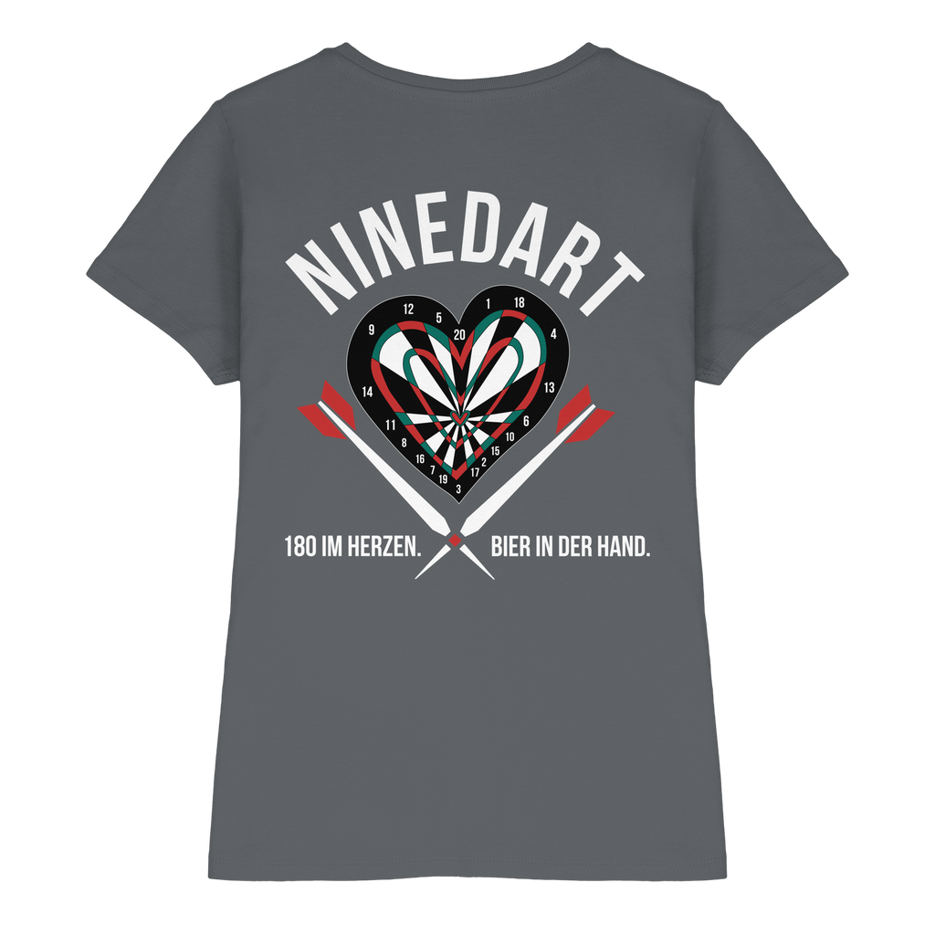 NINEDART – 180 im Herzen. - Ladies Premium Shirt