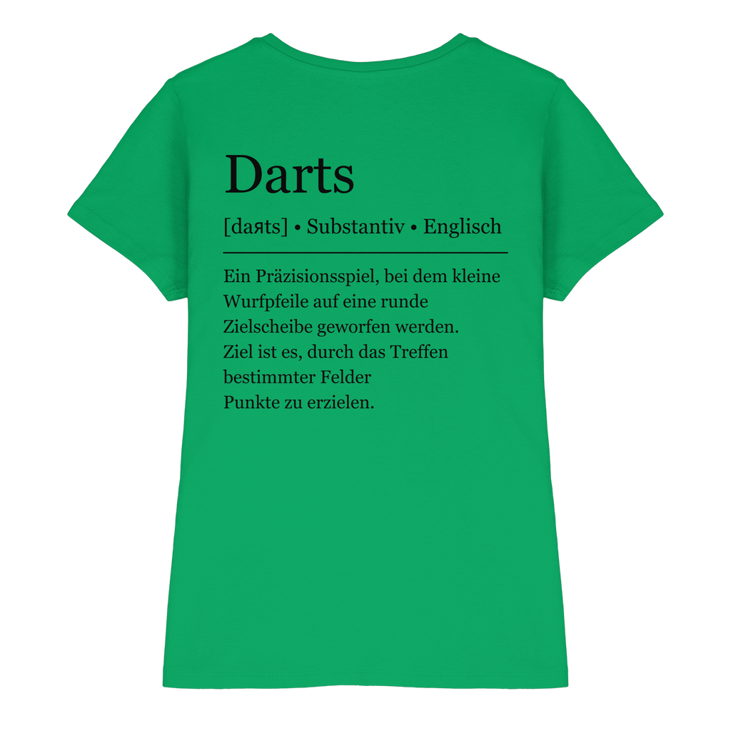 Darts Definition - Ladies Premium Shirt