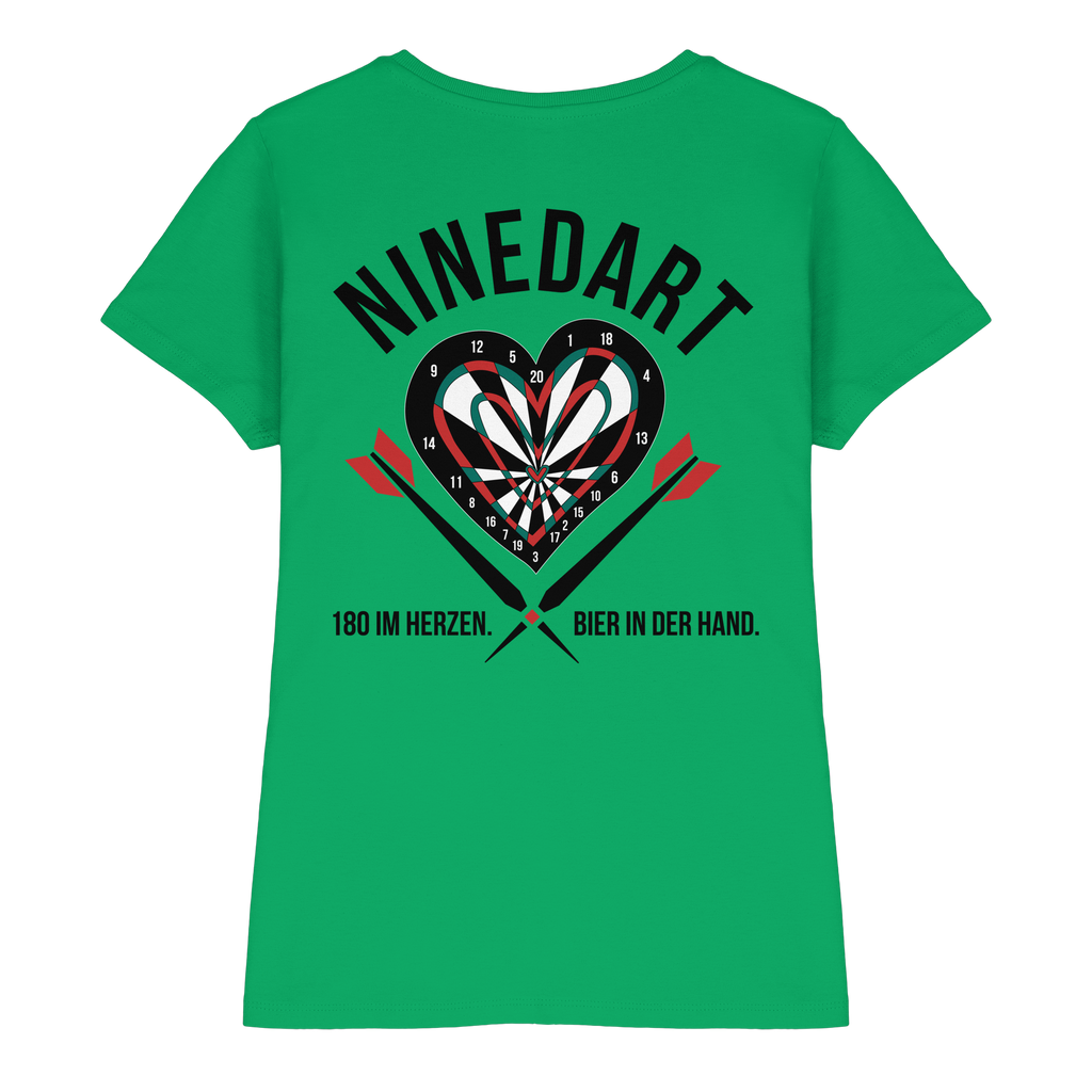 NINEDART – 180 im Herzen. - Ladies Premium Shirt