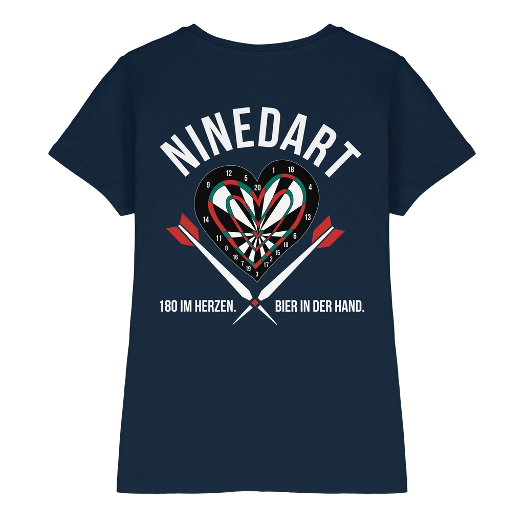 NINEDART – 180 im Herzen. - Ladies Premium Shirt