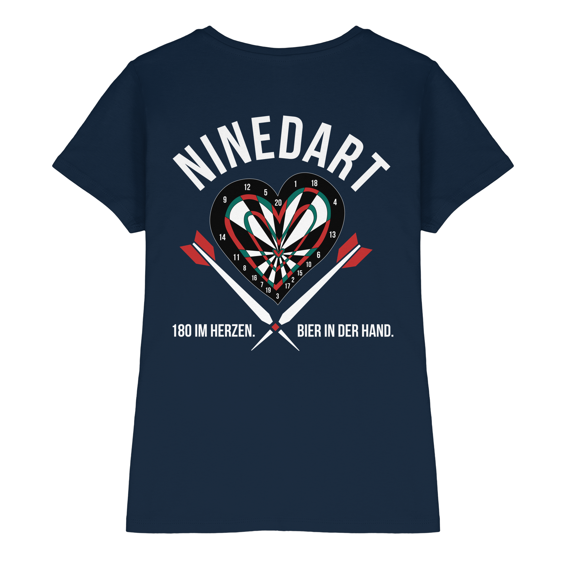 NINEDART – 180 im Herzen. - Ladies Premium Shirt