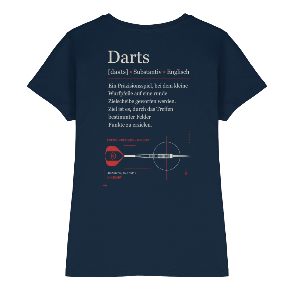 Darts Definition - Ladies Premium Shirt