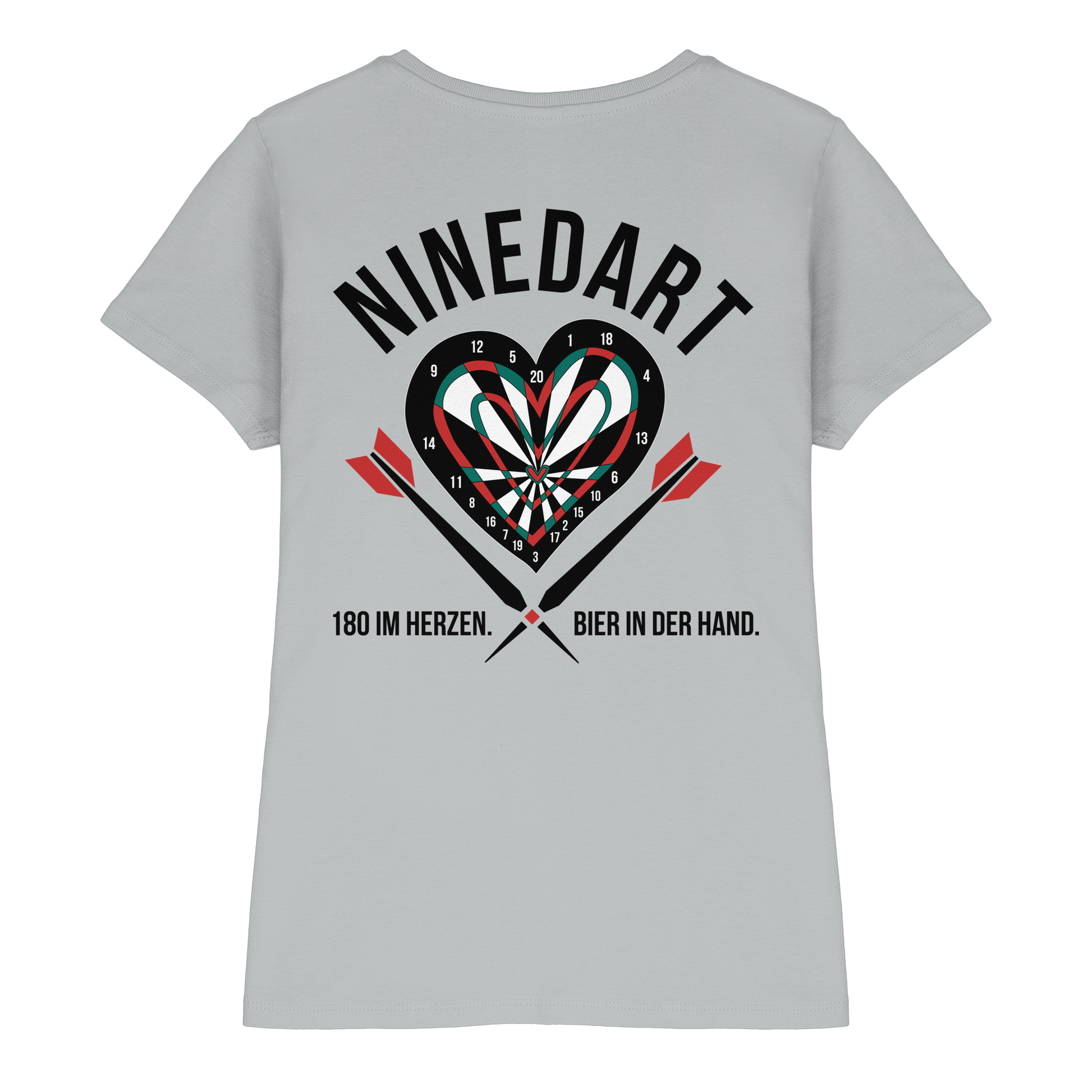 NINEDART – 180 im Herzen. - Ladies Premium Shirt