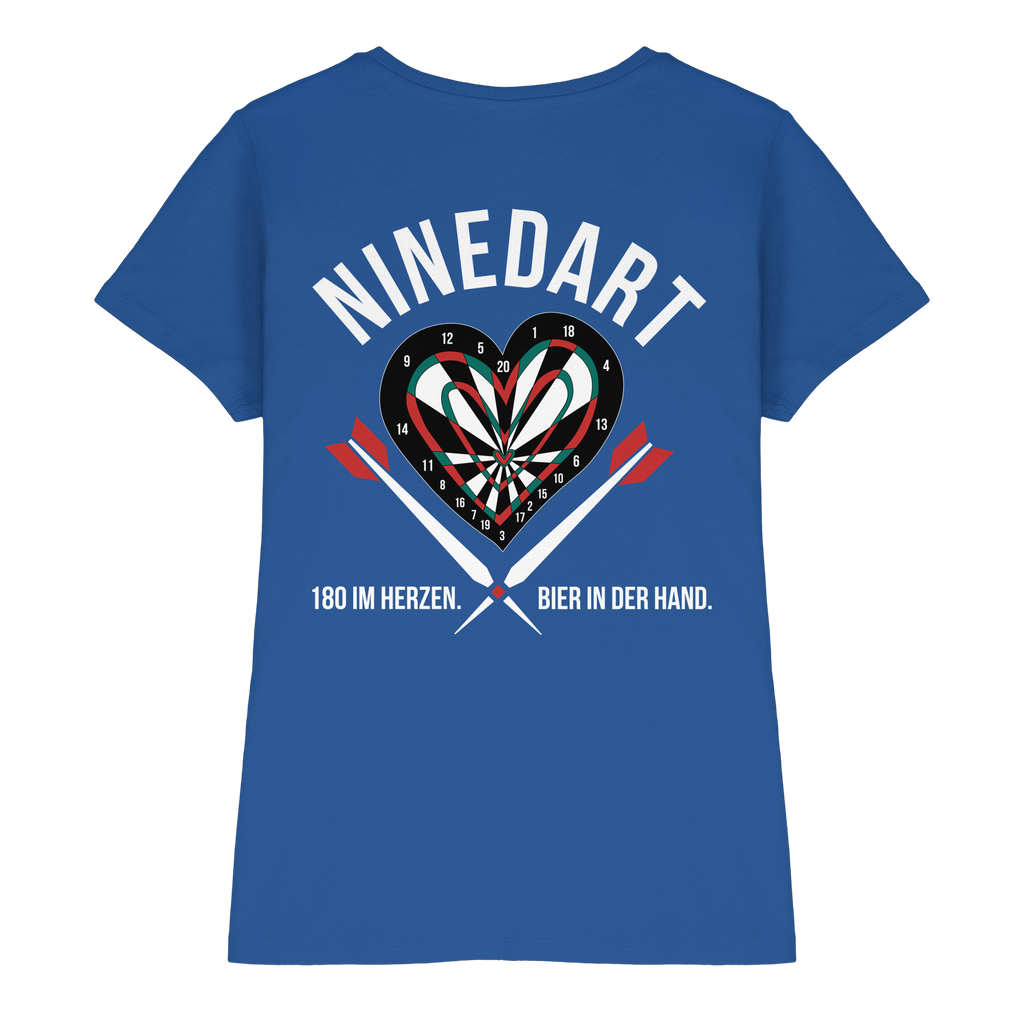 NINEDART – 180 im Herzen. - Ladies Premium Shirt