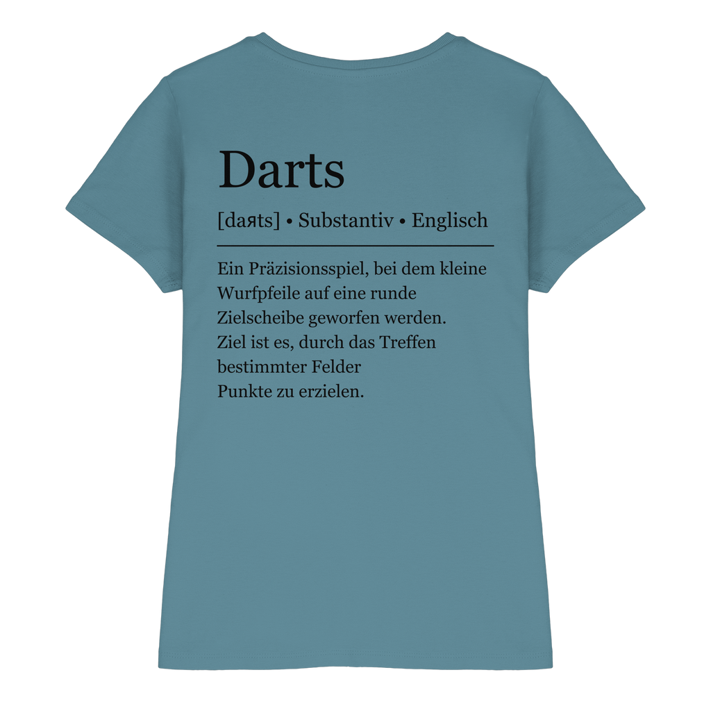 Darts Definition - Ladies Premium Shirt