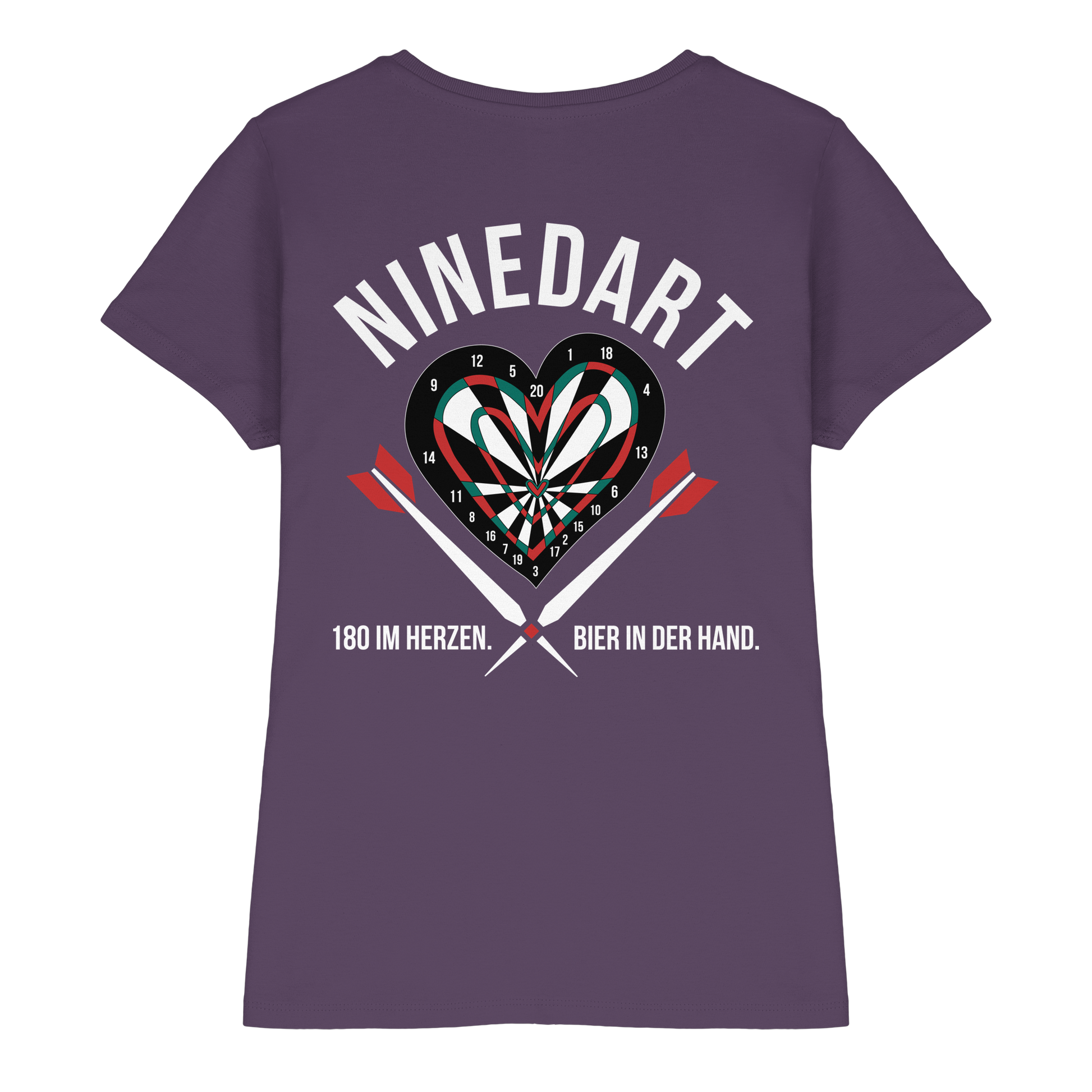 NINEDART – 180 im Herzen. - Ladies Premium Shirt