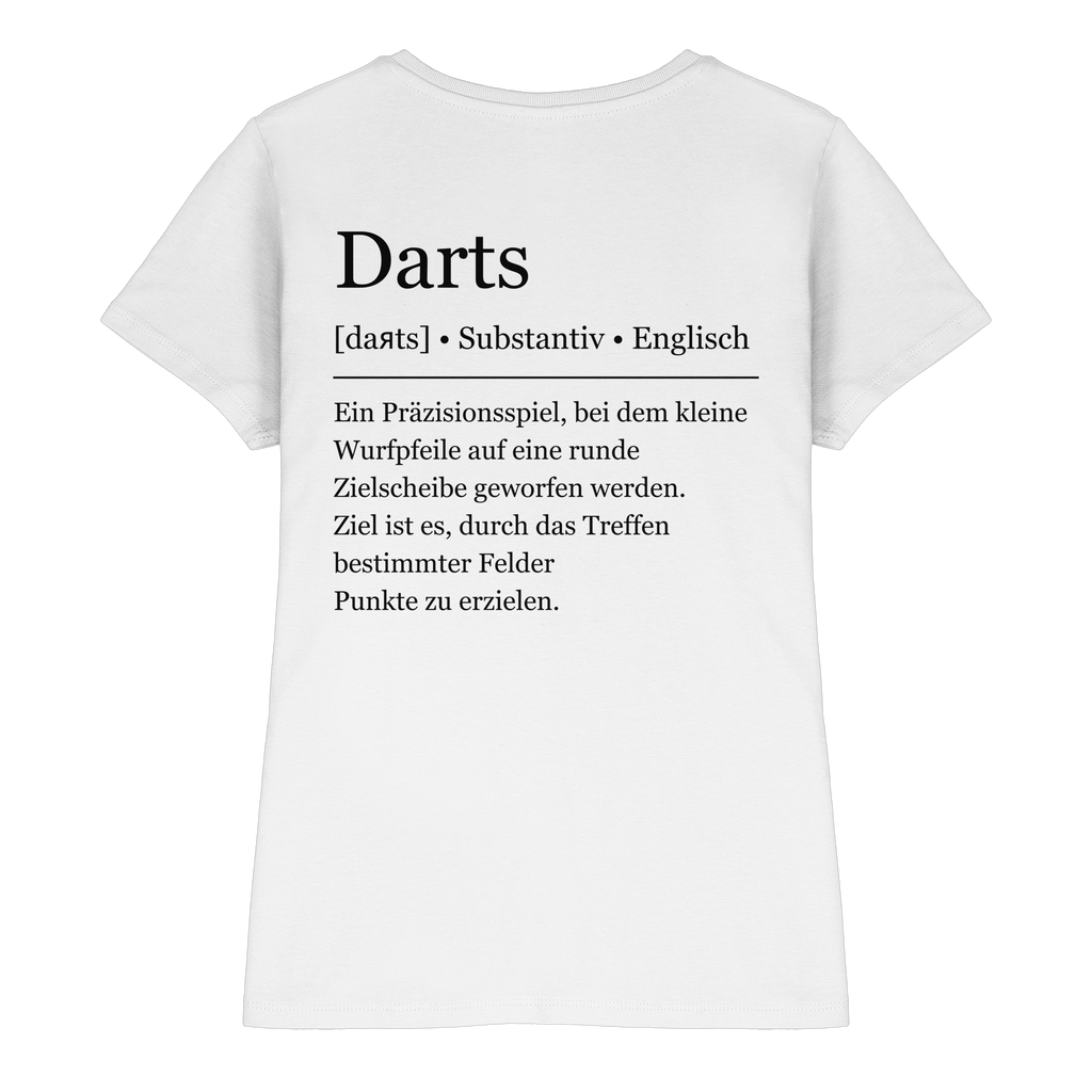 Darts Definition - Ladies Premium Shirt