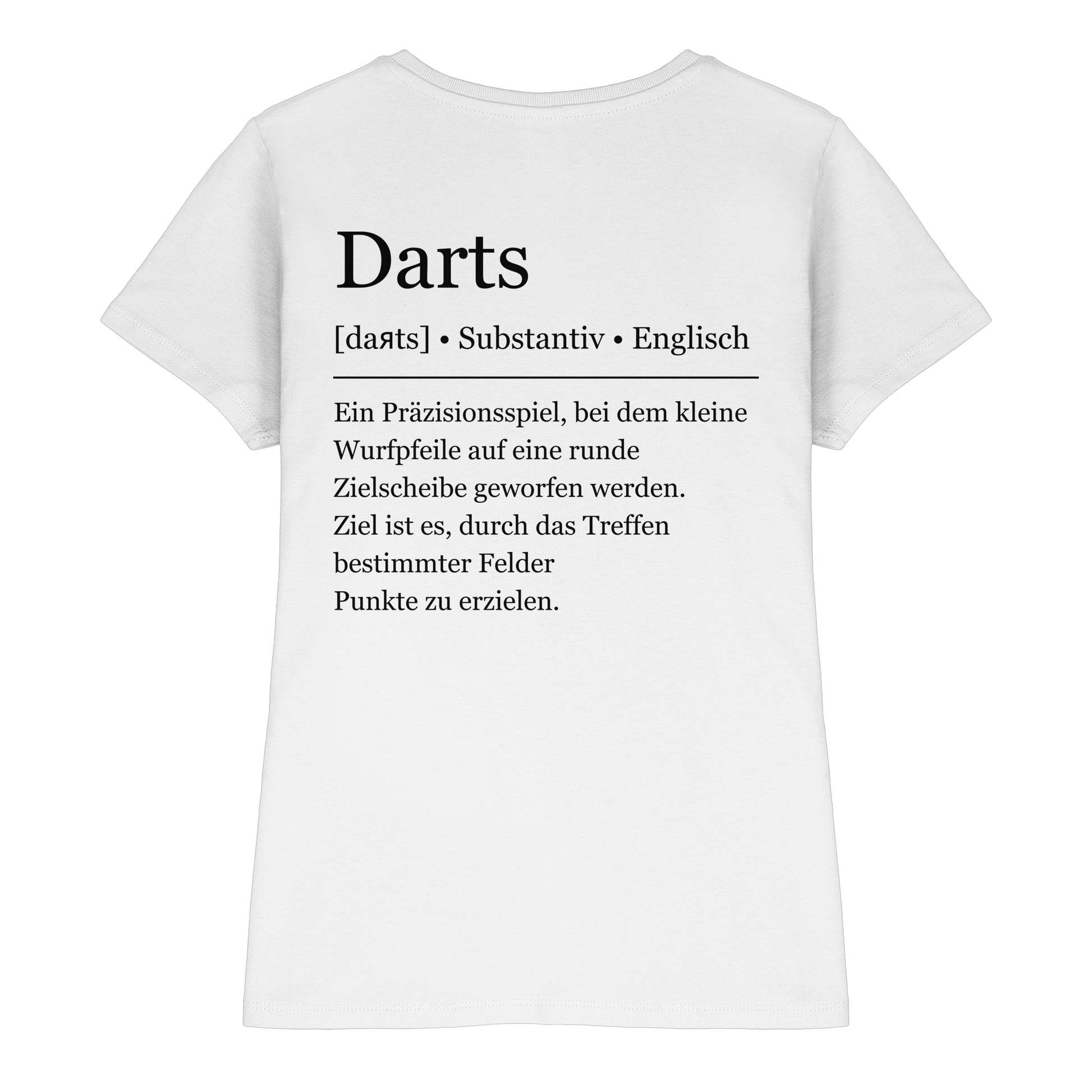 Darts Definition - Ladies Premium Shirt
