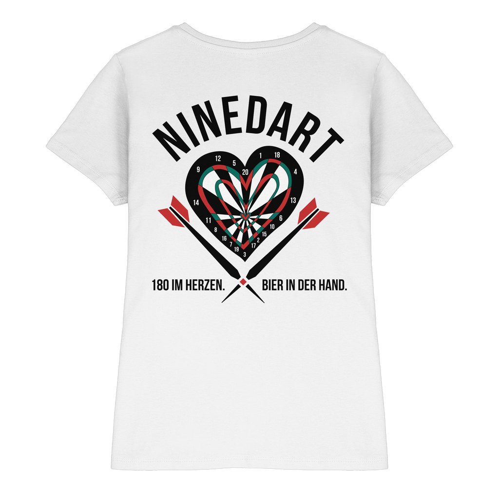 NINEDART – 180 im Herzen. - Ladies Premium Shirt