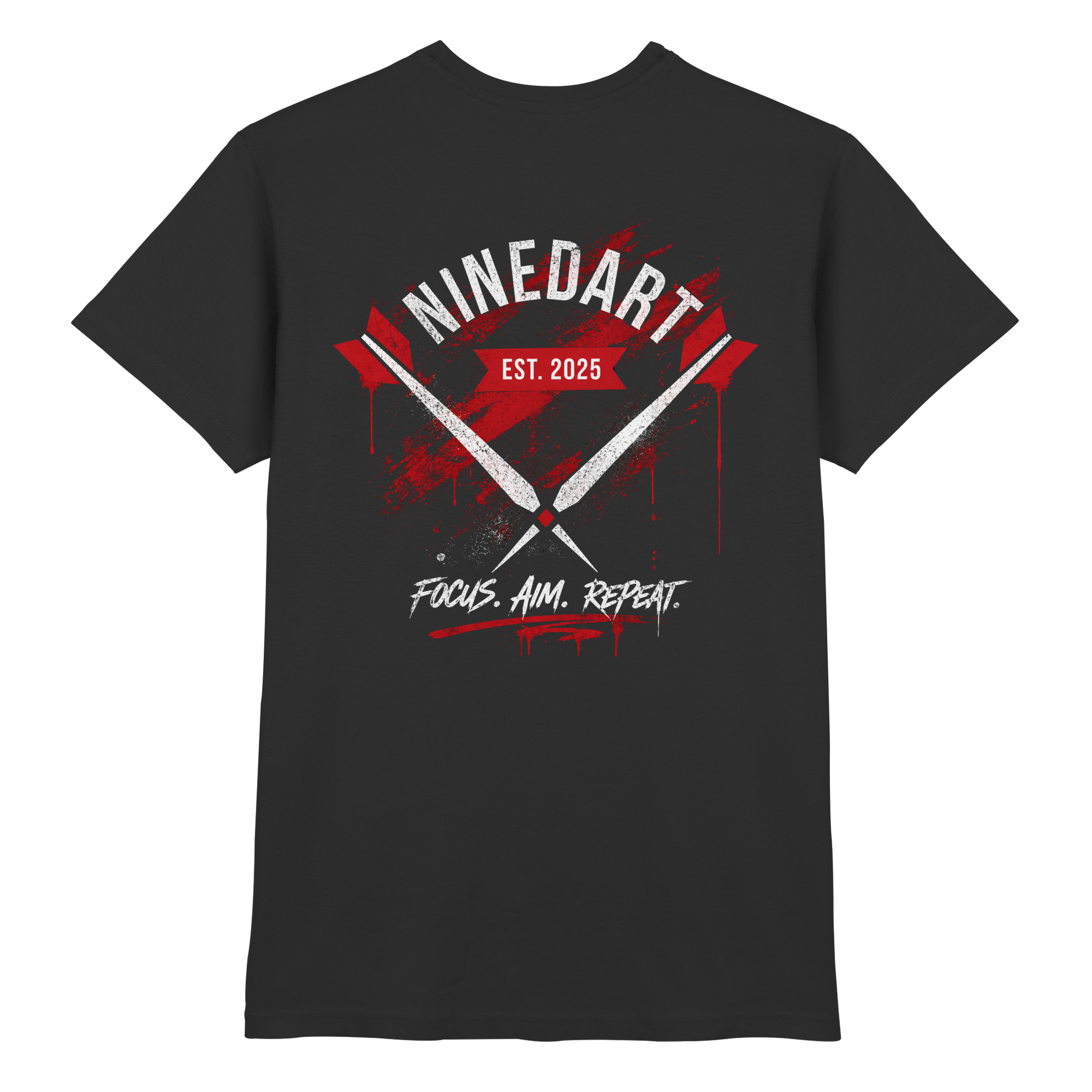 NINEDART – Focus. Aim. Repeat. - Premium Shirt