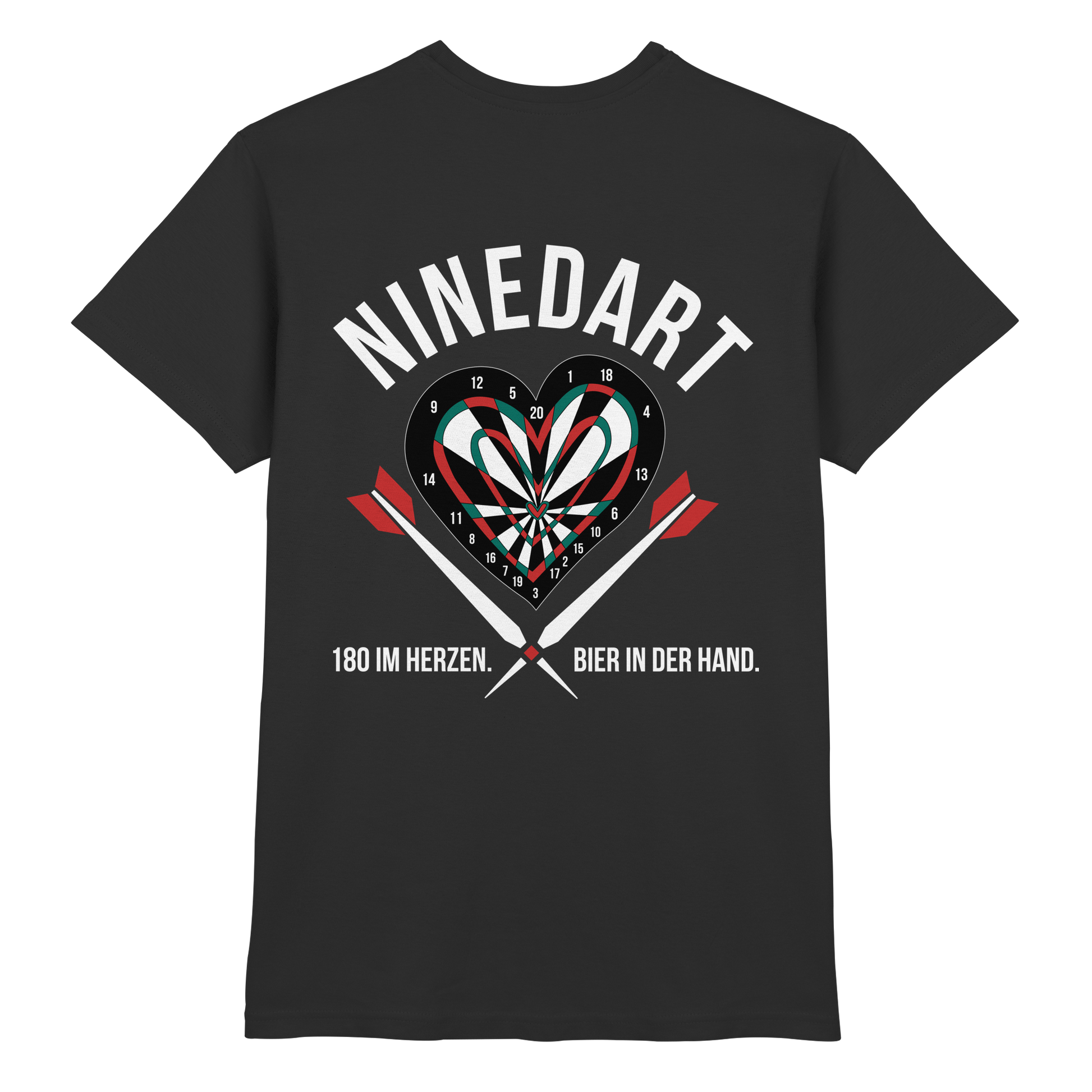 NINEDART – 180 im Herzen. - Premium Shirt