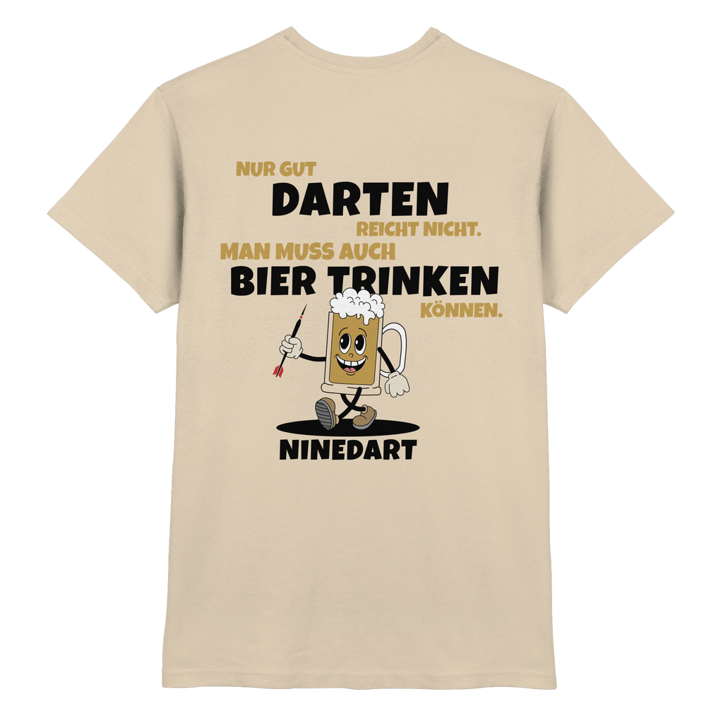 Nur gut Darten reicht nicht  - Premium Shirt