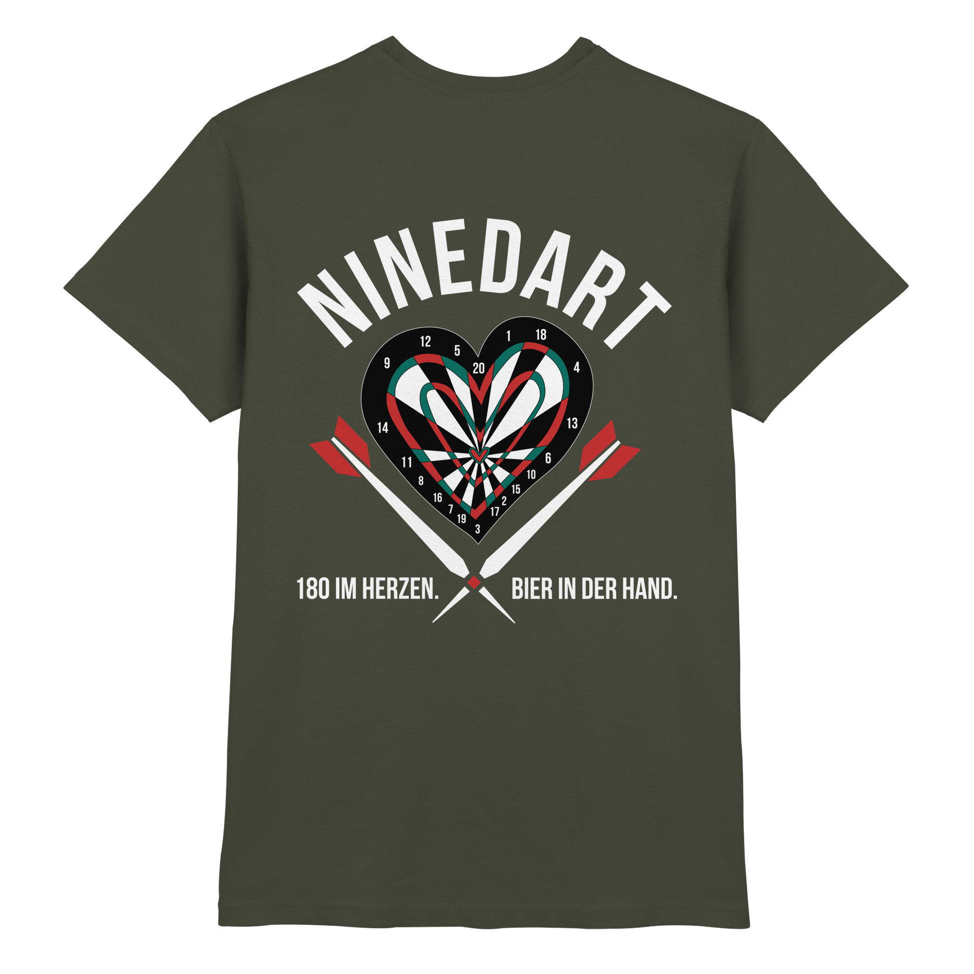 NINEDART – 180 im Herzen. - Premium Shirt