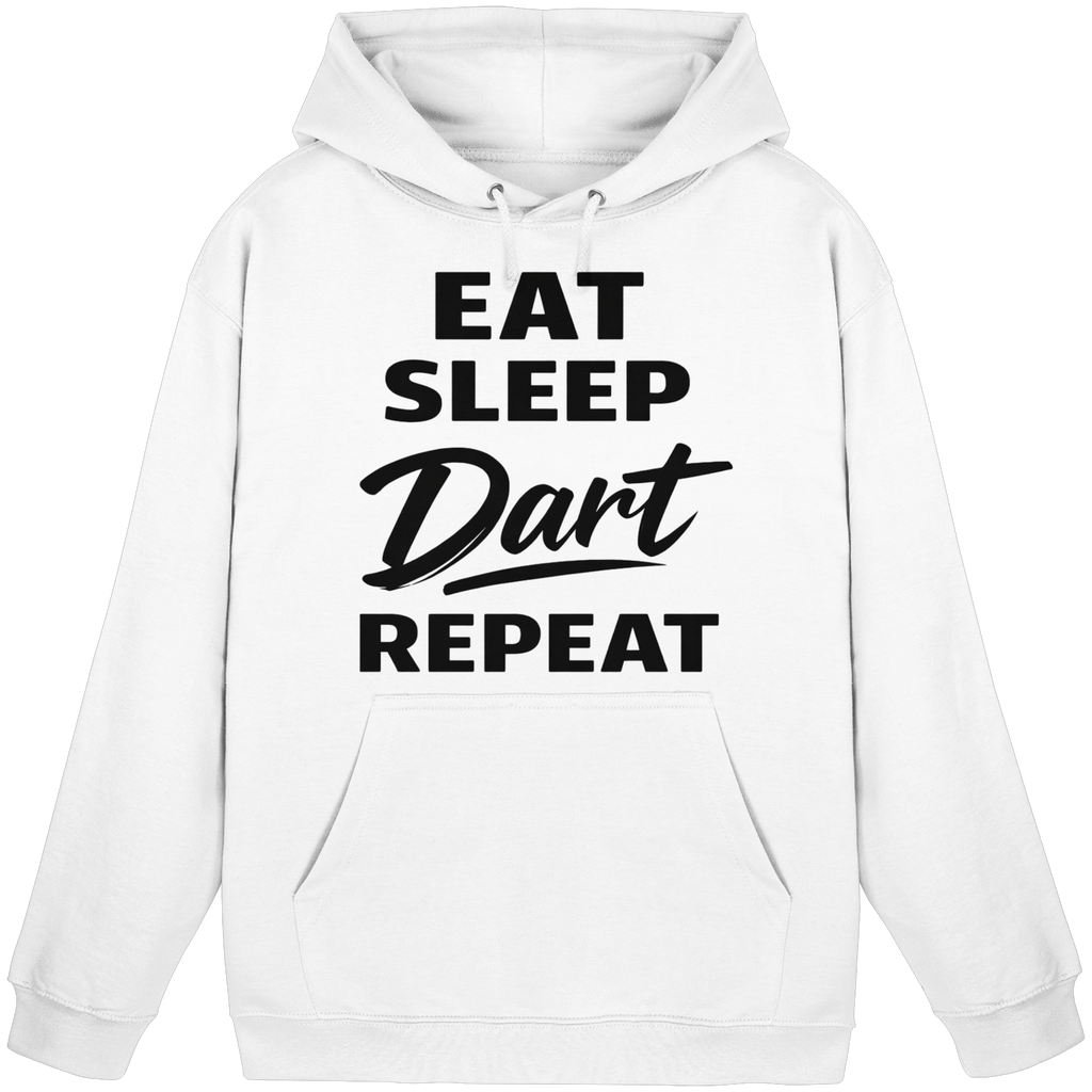Eat. Sleep. Dart. Repeat. - Basic Unisex Hoodie