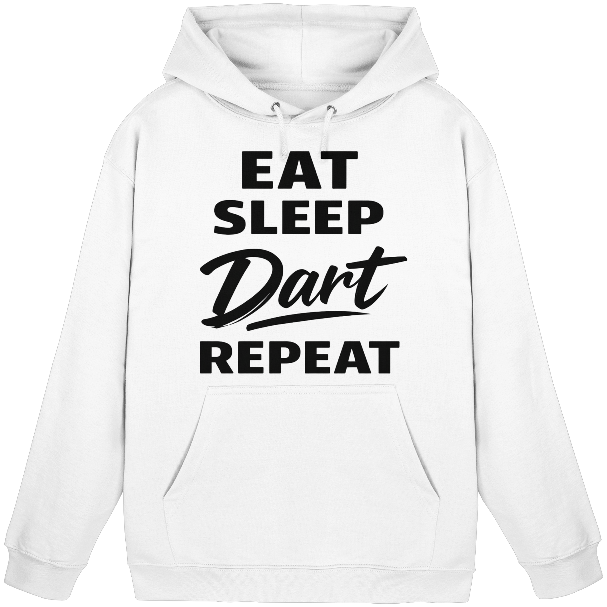 Eat. Sleep. Dart. Repeat. - Basic Unisex Hoodie