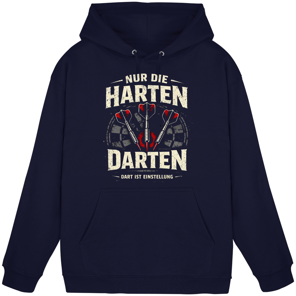 Nur die Harten darten - Basic Unisex Hoodie