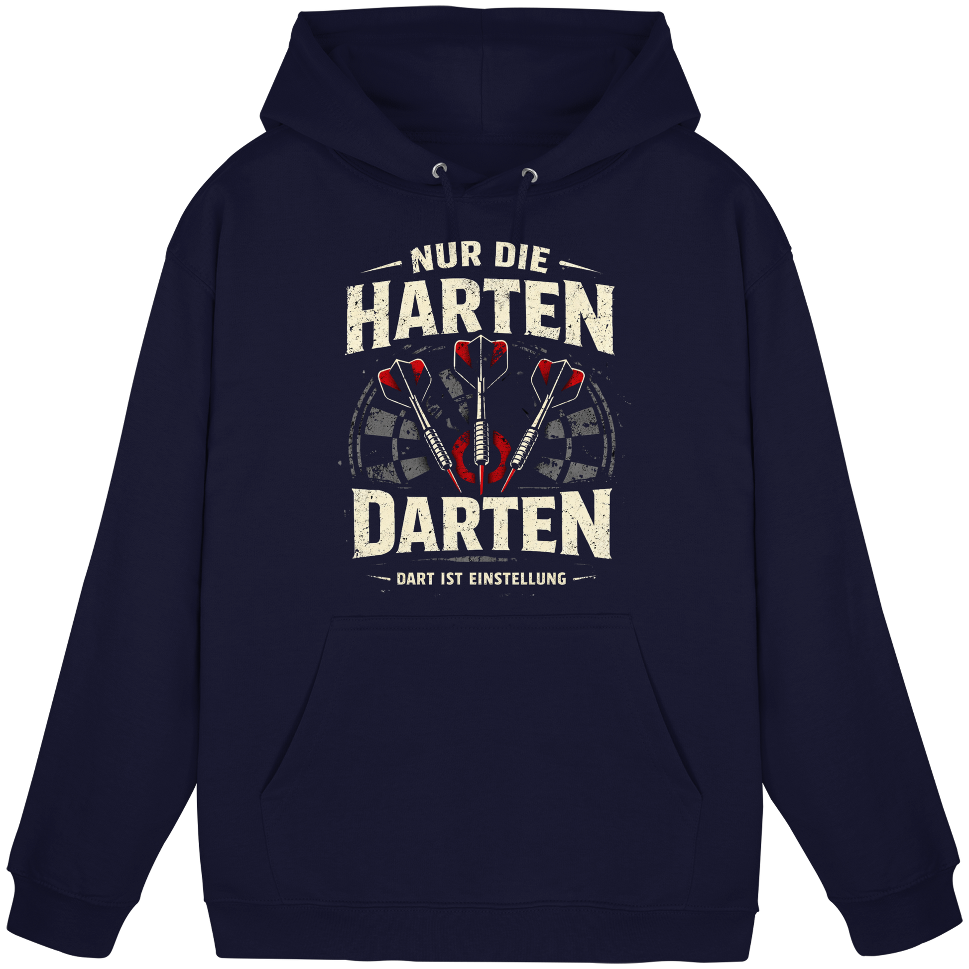 Nur die Harten darten - Basic Unisex Hoodie