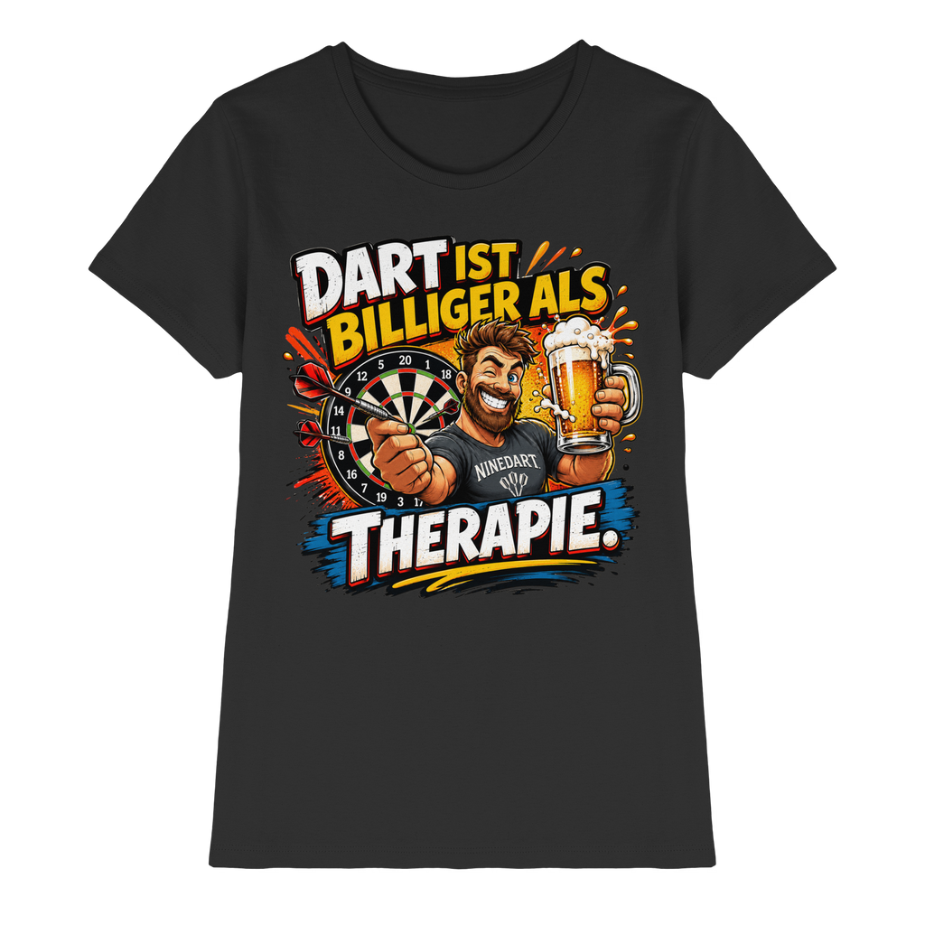 Billiger als Therapie - Ladies Premium Shirt