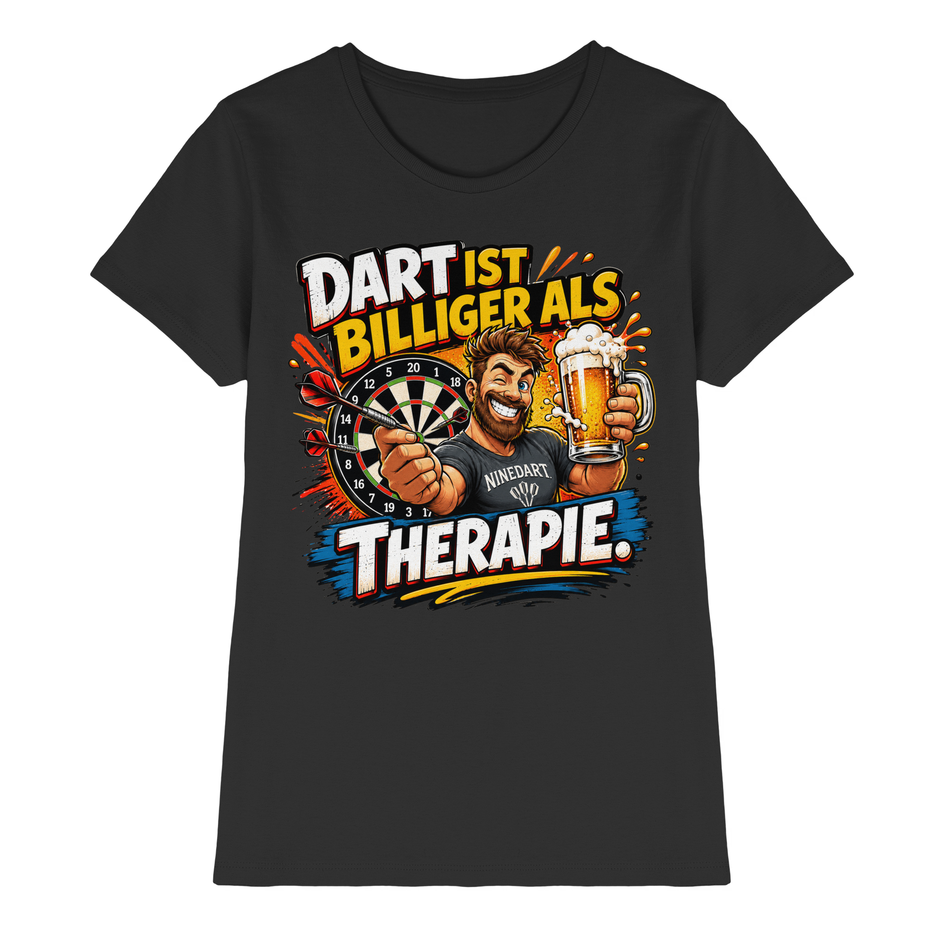 Billiger als Therapie - Ladies Premium Shirt