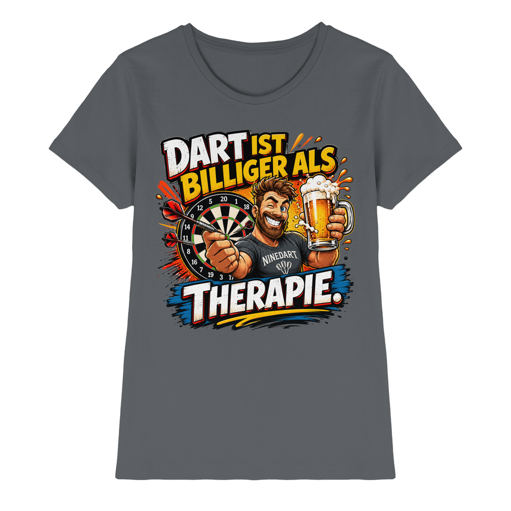 Billiger als Therapie - Ladies Premium Shirt