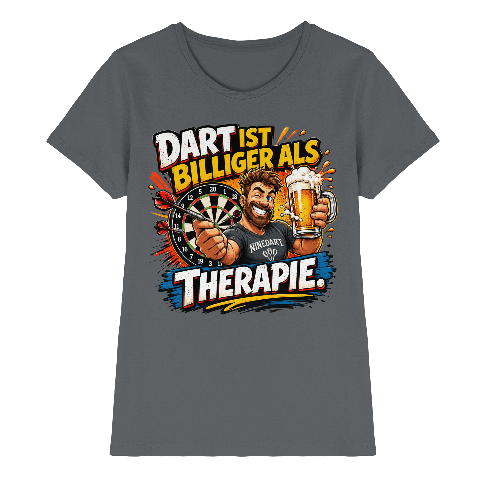 Billiger als Therapie - Ladies Premium Shirt