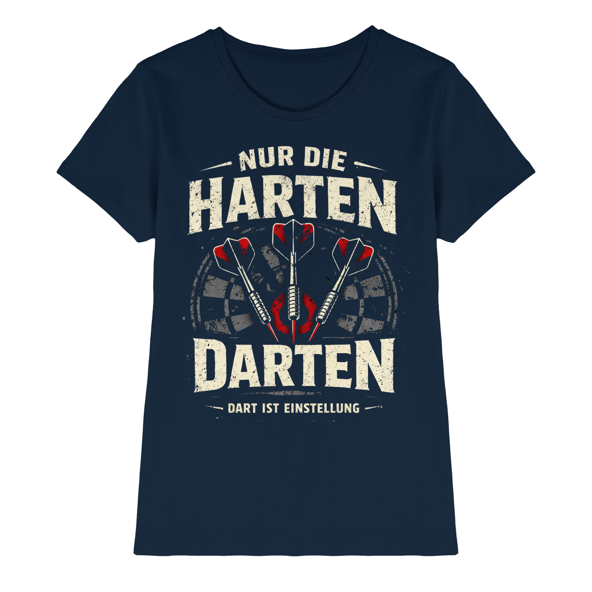 Die Harten darten. - Ladies Premium Shirt