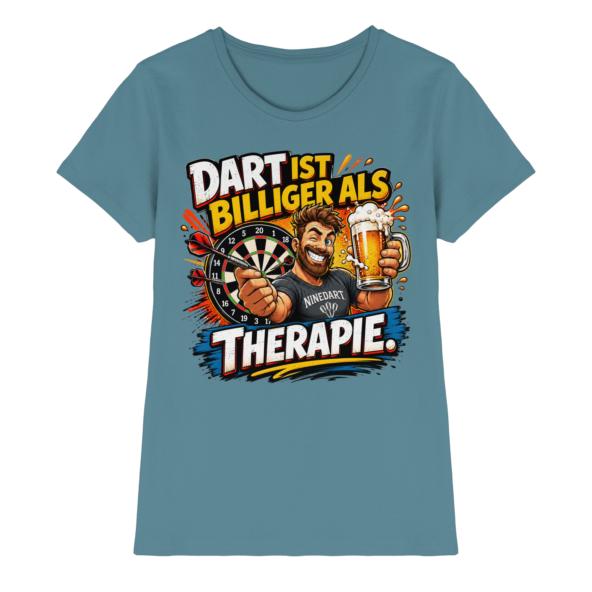 Billiger als Therapie - Ladies Premium Shirt
