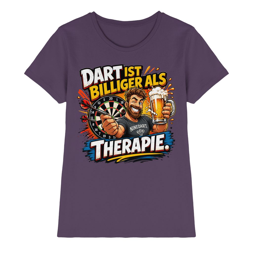 Billiger als Therapie - Ladies Premium Shirt