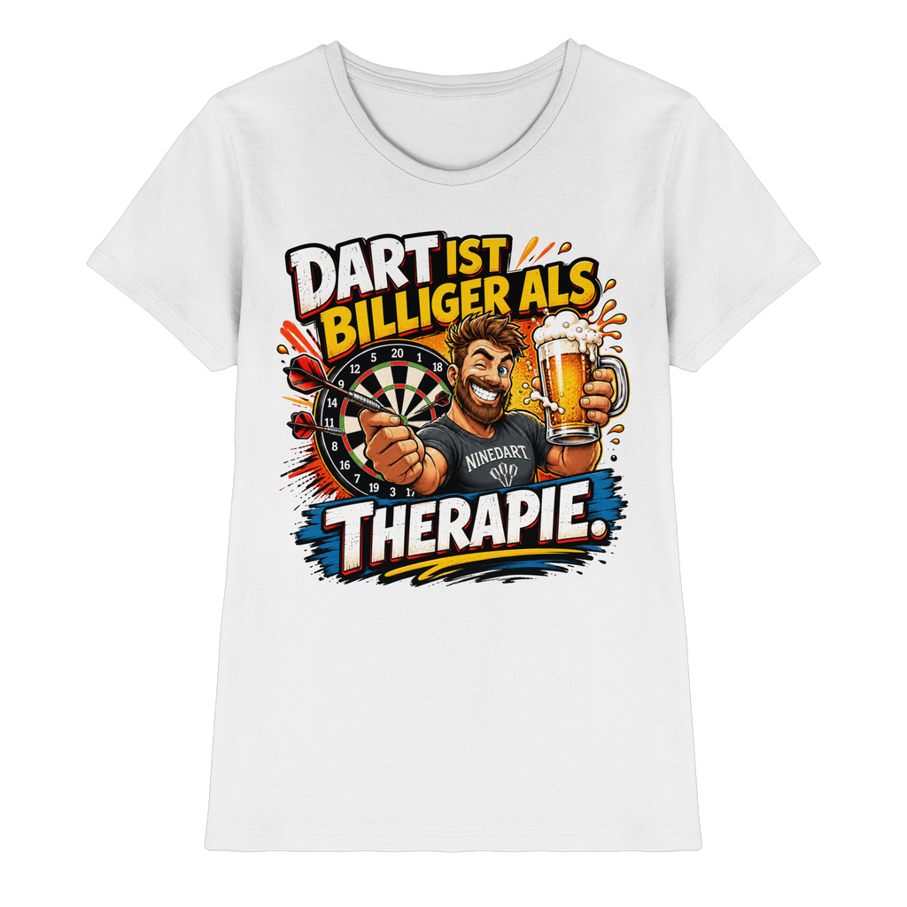 Billiger als Therapie - Ladies Premium Shirt