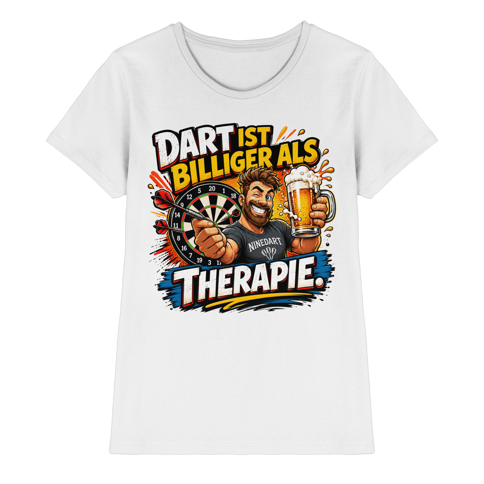 Billiger als Therapie - Ladies Premium Shirt