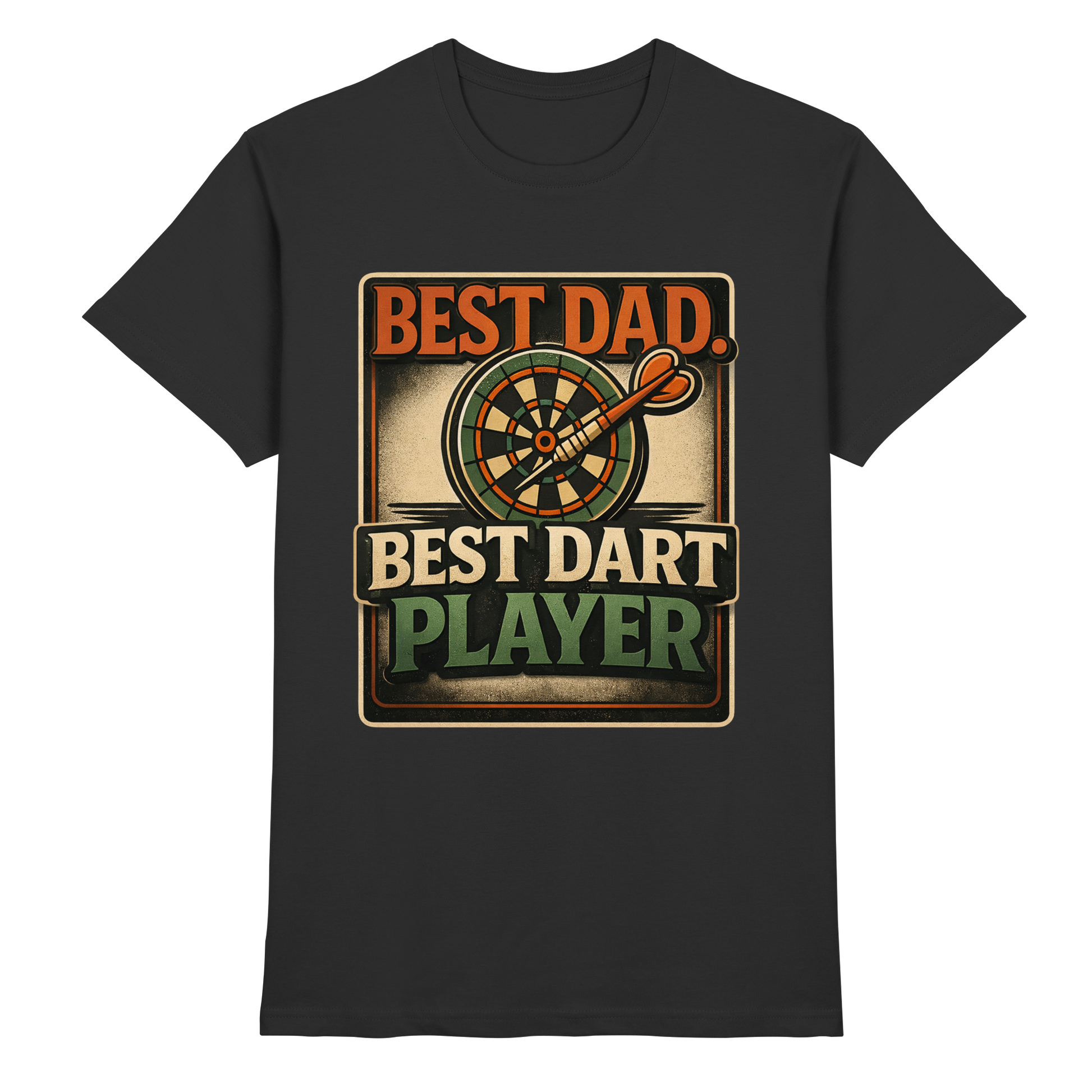 Best Dad. Best Dart Player. - Premium Shirt