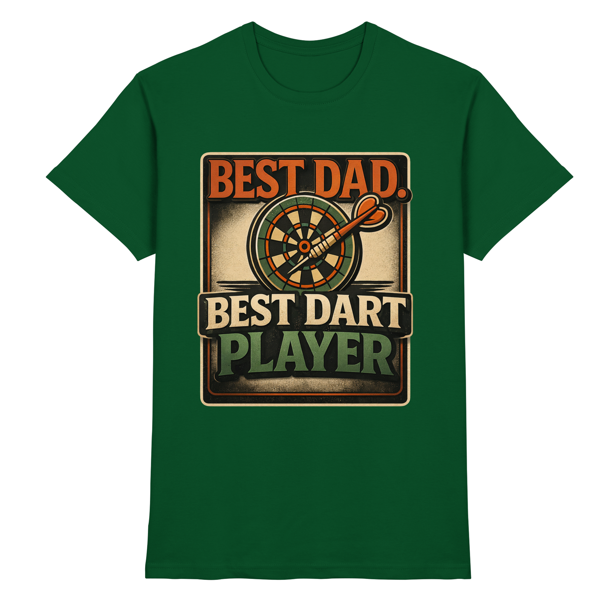 Best Dad. Best Dart Player. - Premium Shirt